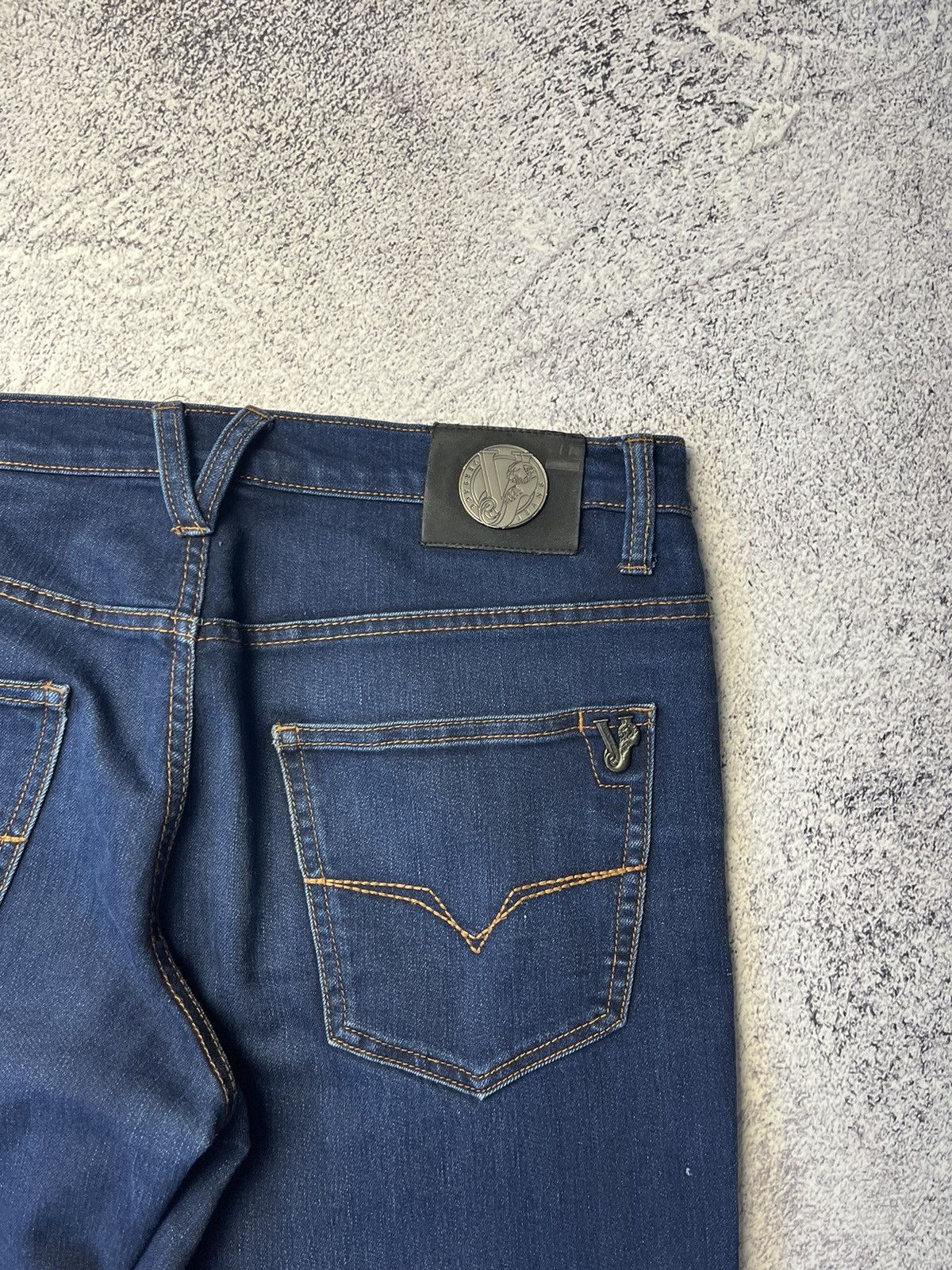 Versace Vintage Versace Jeans Couture Denim Pants Luxury Y2K Size US 32 / EU 48 - 18 Thumbnail