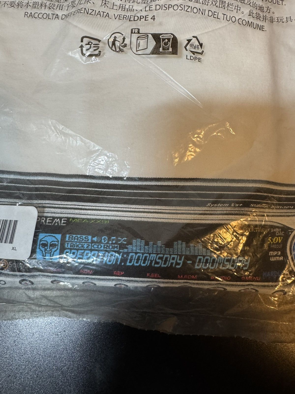 Supreme Supreme operation doomsday / receiver tee Size US XL / EU 56 / 4 - 5 Thumbnail