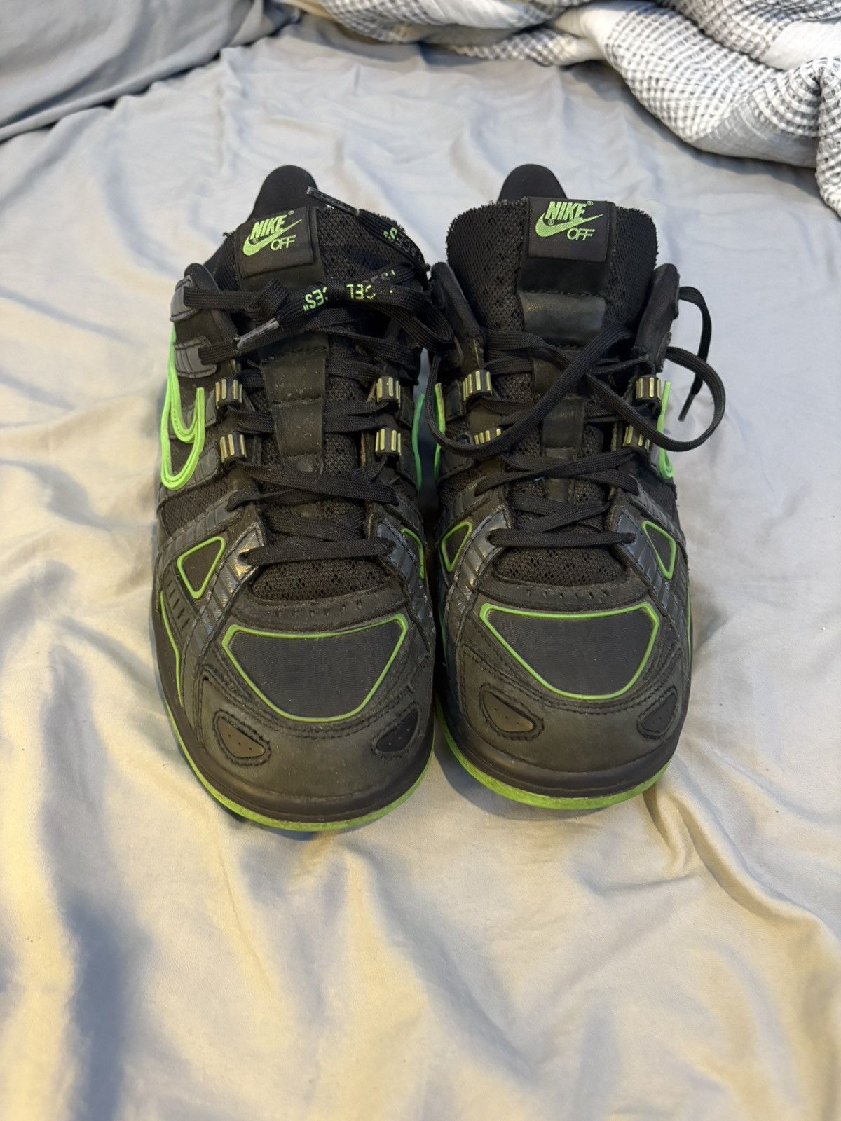 Off-White Off White x Air Rubber Dunk Green Strike Size US 10 / EU 43 - 3 Thumbnail