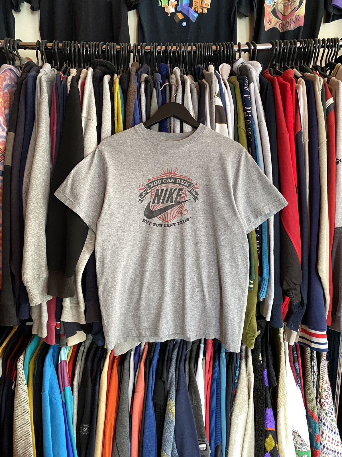 Nike VINTAGE NIKE YOU CAN RUN T-SHIRT Y2k Size US M / EU 48-50 / 2 - 1 Thumbnail