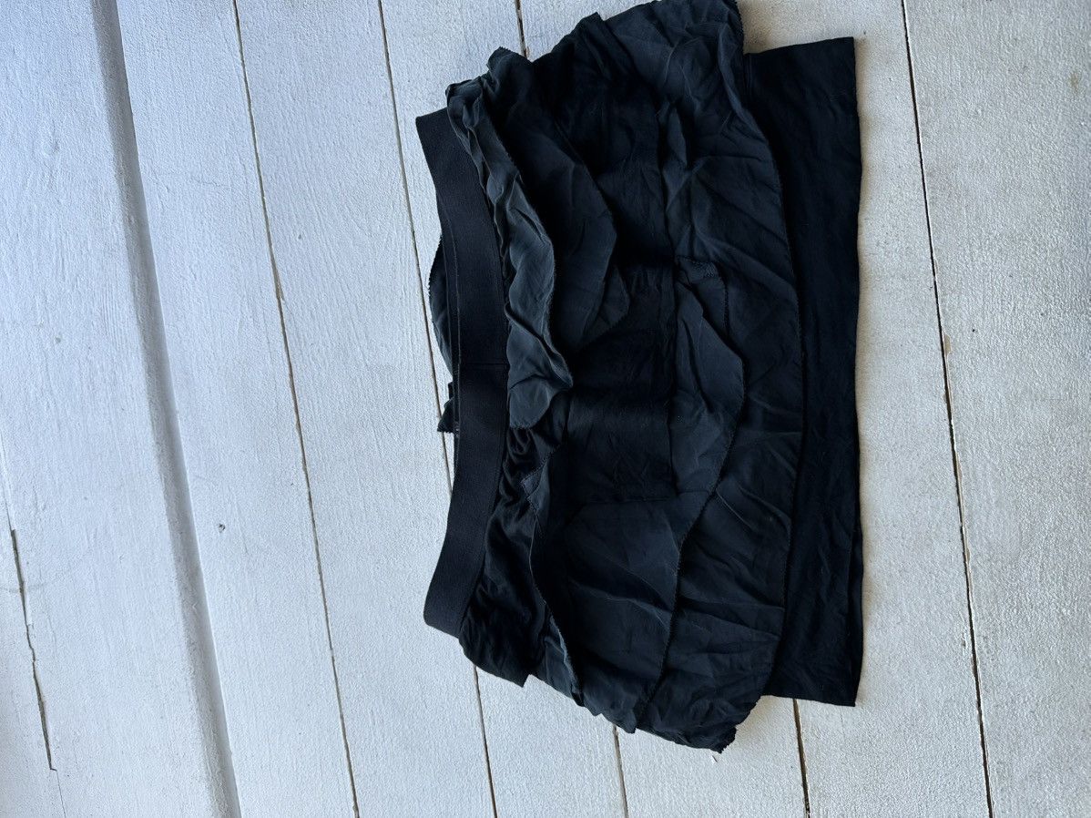 Juicy Couture SEXY🚨 JUICY COUTURE Y2K AVANT GARDE MESH MINI SKIRT Size 31" - 7 Thumbnail