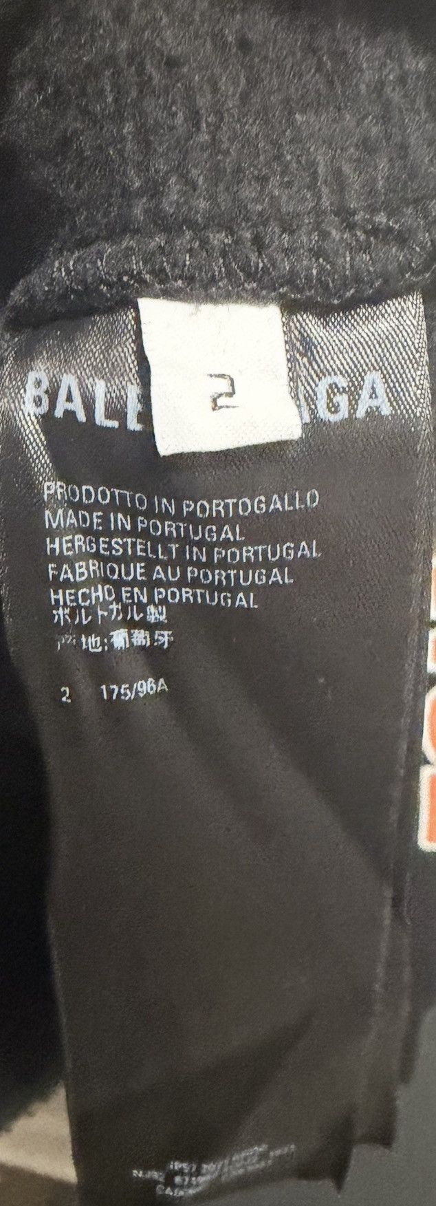 Balenciaga Maison Balenciaga Black Wide Fit Hoodie Size US M / EU 48-50 / 2 - 12 Thumbnail