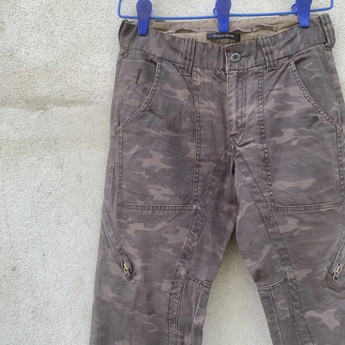 Japanese Brand × Le Grande Bleu (L.G.B.) SUPER NICE PATTERN 🔥FLARES BOOTCUT CAMO JAPANESE 29x32 PANTS Size US 29 - 6 Thumbnail