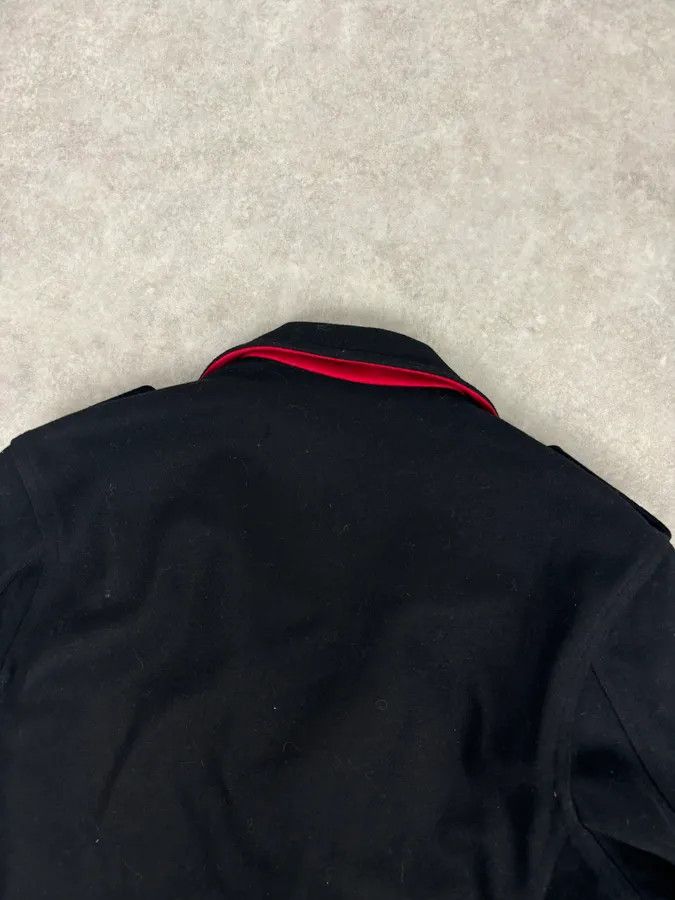 agnes b. Agnes b Black Wool Contrast Collar Perfecto Jacket Size US M / EU 48-50 / 2 - 8 Thumbnail