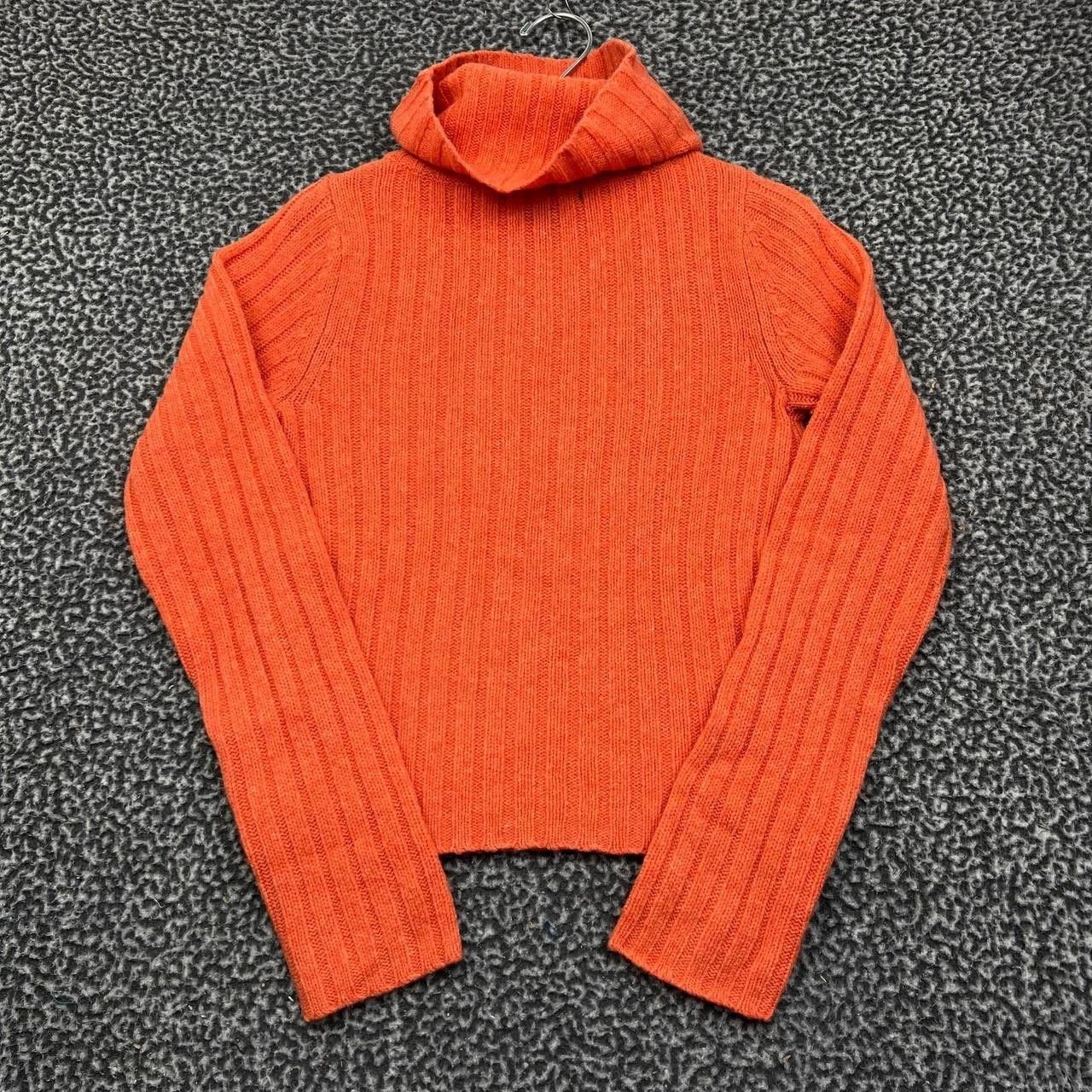 Abercrombie & Fitch Abercrombie & Fitch Sweater Rib Knit Turtleneck Lambswool Size M / US 6-8 / IT 42-44 - 2 Thumbnail