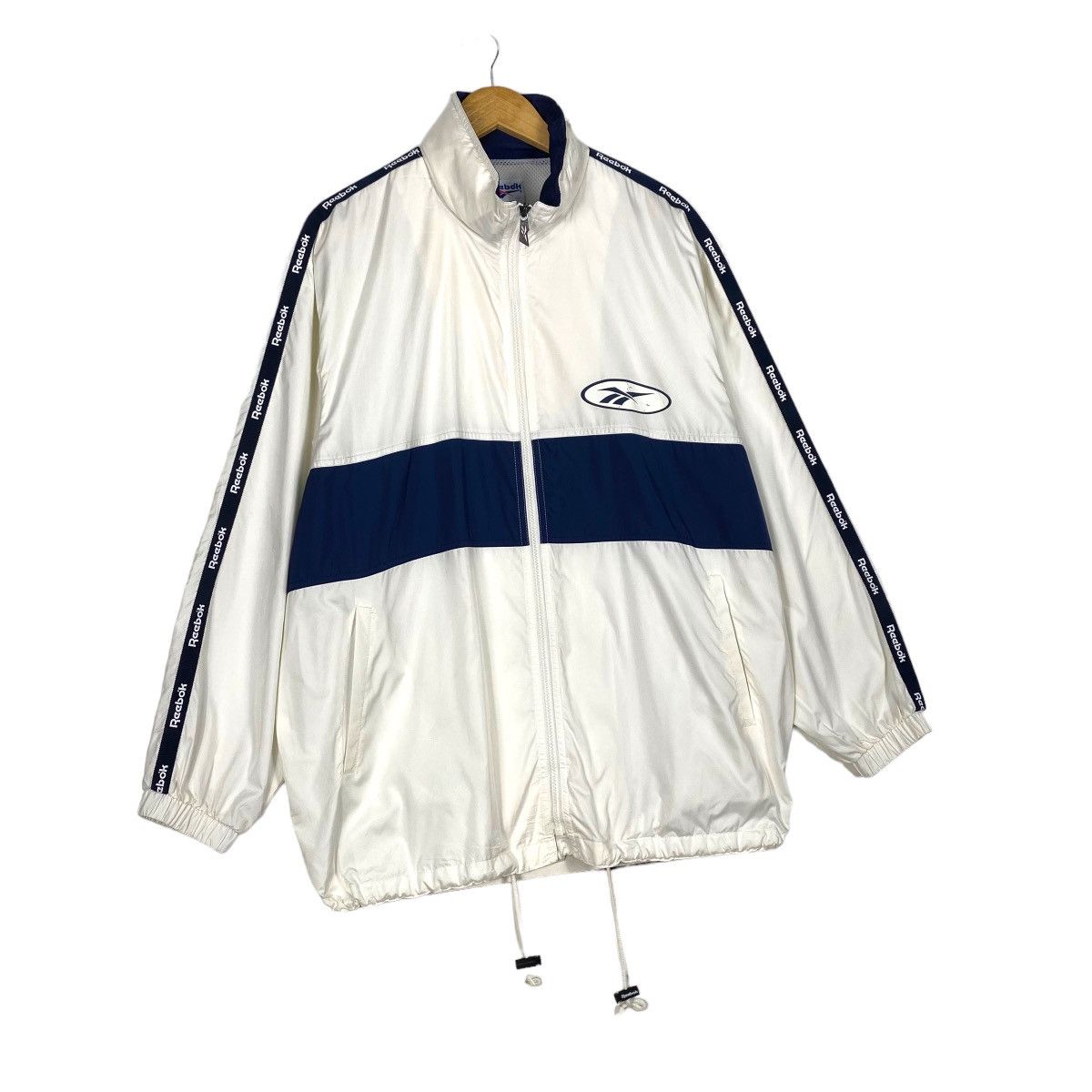 Reebok VINTAGE 90s REEBOK SMALL LOGO ZIPPER JACKET SIZE L Size US M / EU 48-50 / 2 - 3 Thumbnail
