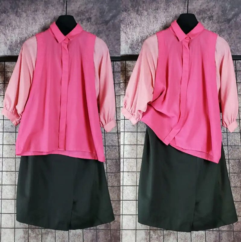 Dior Dior Summer Pink Wool Short Sleeve Shirt 0089 Size M / US 6-8 / IT 42-44 - 1 Thumbnail