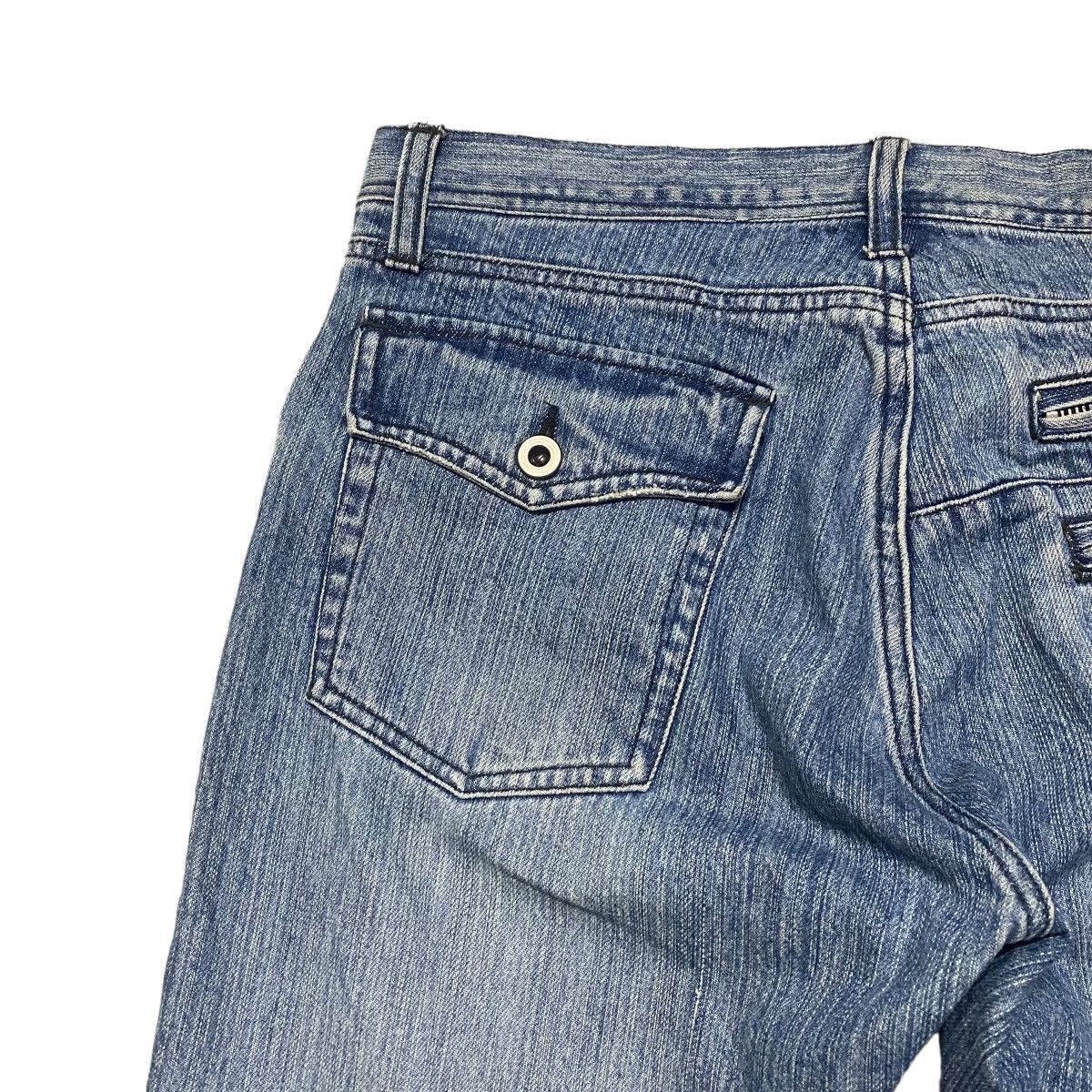 If Six Was Nine RUPERT THE DIFFERENCE Denim Flare Jeans Snake Patch Size US 32 / EU 48 - 10 Thumbnail