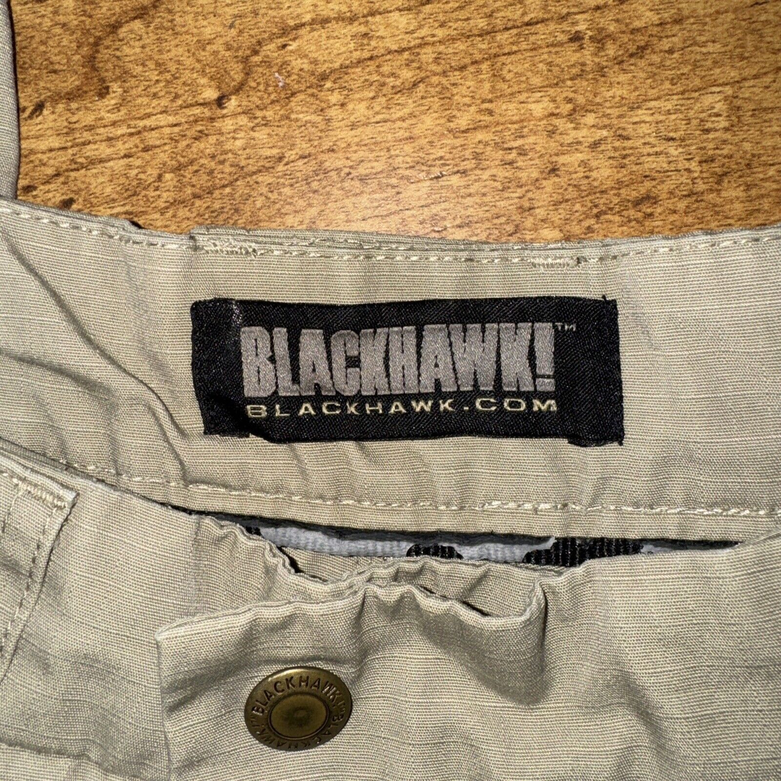 Japanese Brand × Vintage Blackhawk.com Tactical Cargo Pants Khaki Tan 32x30 Measured Size US 32 / EU 48 - 3 Thumbnail
