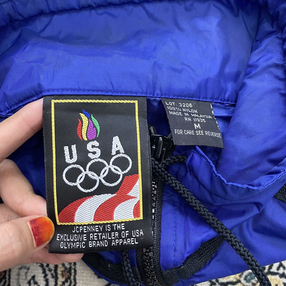 USA Olympics × Vintage Vintage 80s USA OLYMPIC Games Sports Jc Penny Anorak Fleece Size US M / EU 48-50 / 2 - 3 Thumbnail