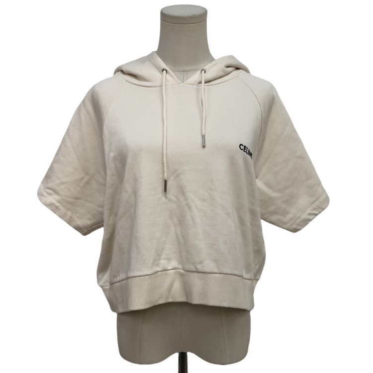 Celine Celine Embroidered Logo Hoodie Size M Size M / US 6-8 / IT 42-44 - 1 Thumbnail