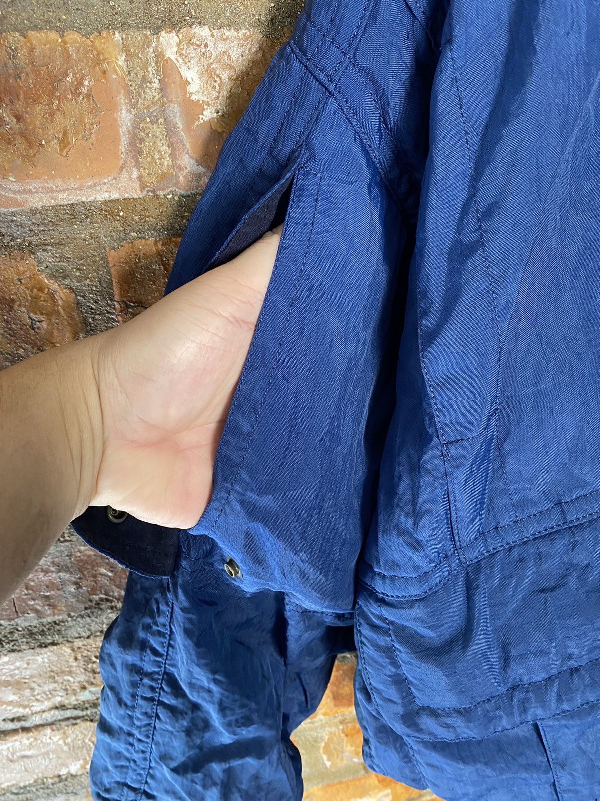 Issey Miyake 1980s Padded shoulder pocket MA-1 bomber Size US M / EU 48-50 / 2 - 10 Thumbnail