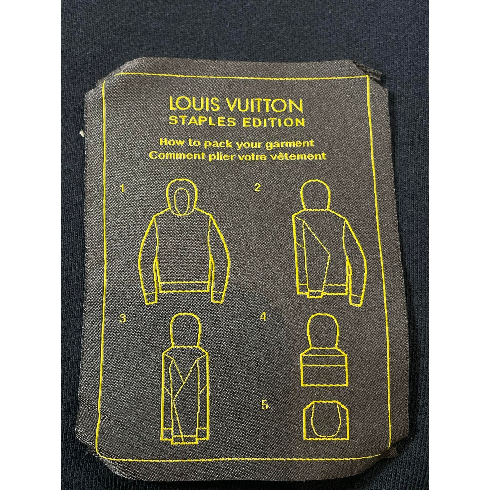 Louis Vuitton Louis Vuitton 'Staple Edition' Black Hoodie Size US M / EU 48-50 / 2 - 9 Thumbnail
