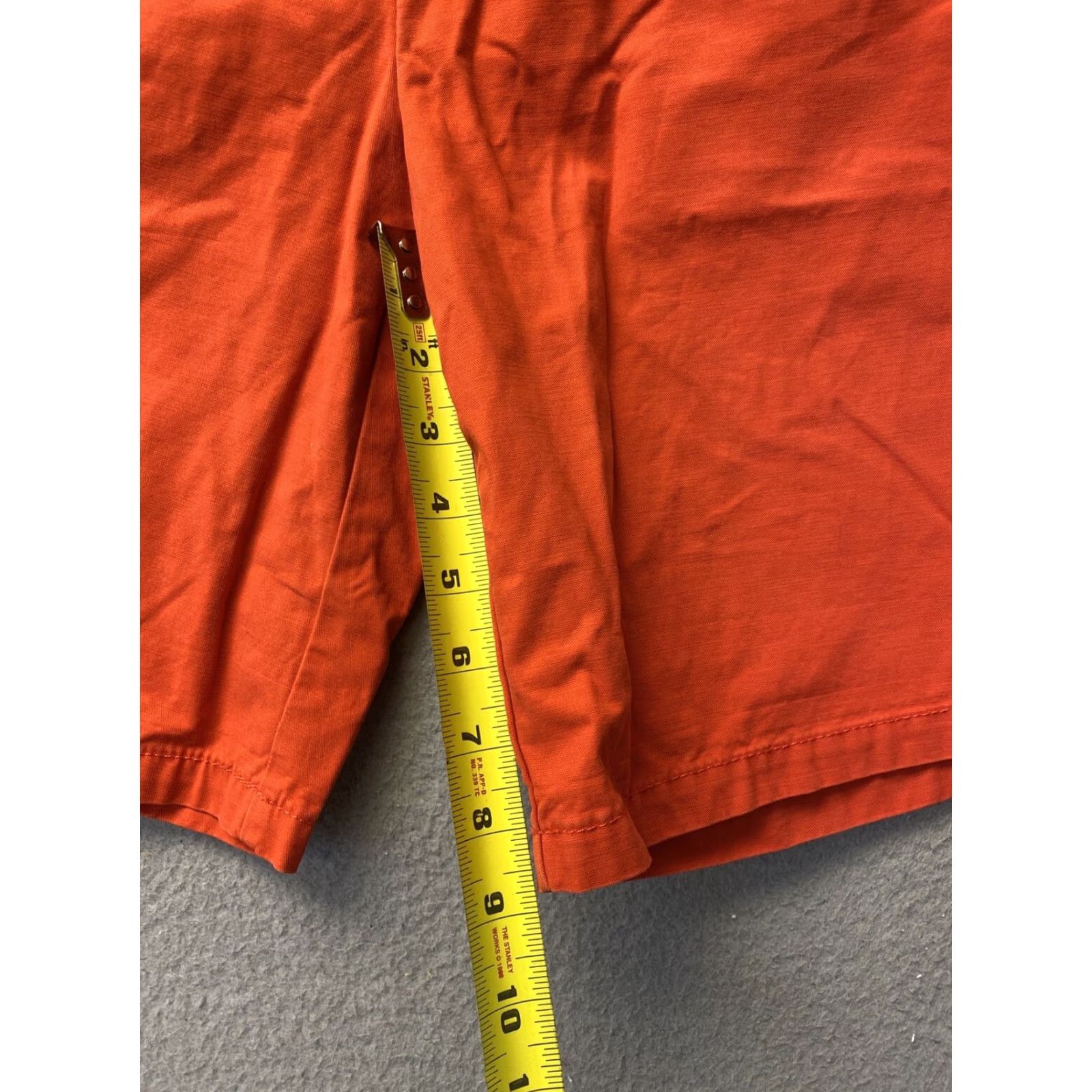 Gap Gap Chino Shorts Unisex Adult 30 Orange Flat Front Casual Outdoor Golf Size 30" / US 8 / IT 44 - 7 Thumbnail