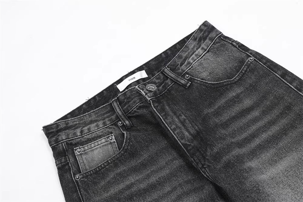 Japanese Brand × Vintage Men's loose straight trendy tie-dye distressed jeans Size US 32 / EU 48 - 3 Thumbnail