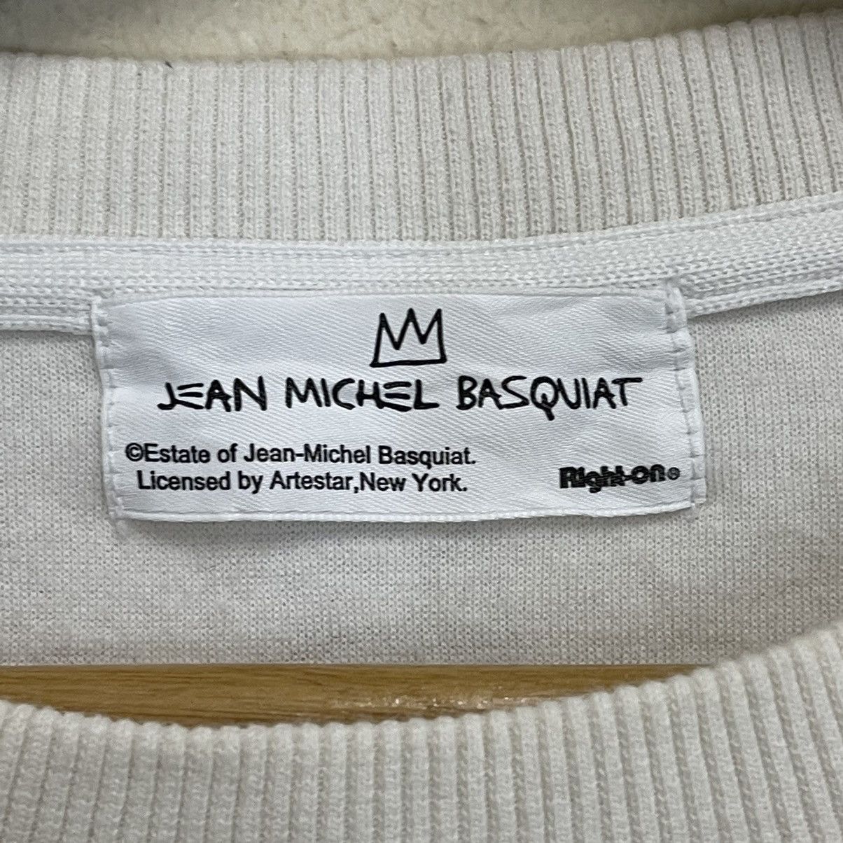 Jean-Michel Basquiat Jean Michel Basquiat Big Logo Crewneck Sweatshirt Size US M / EU 48-50 / 2 - 11 Thumbnail