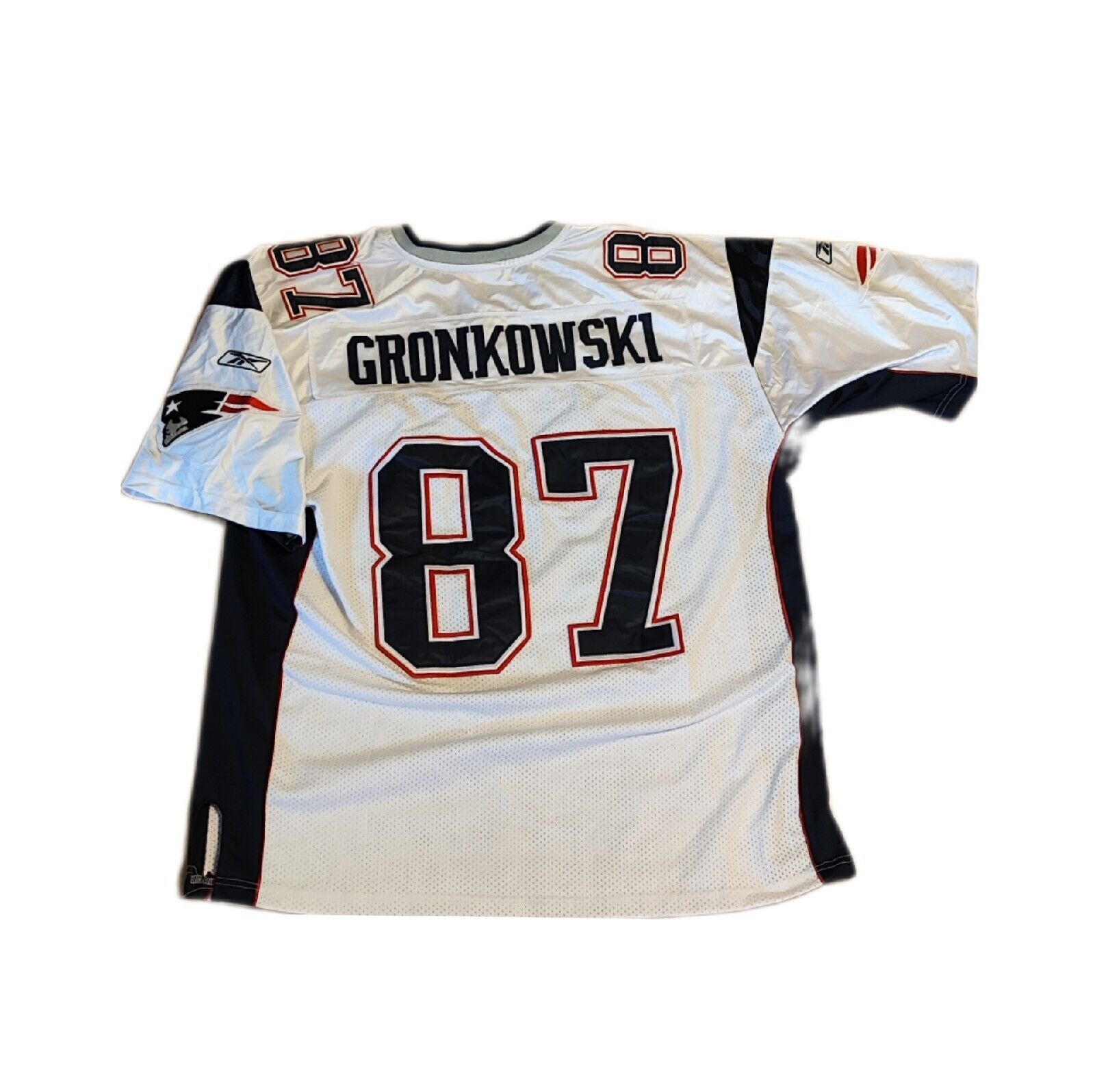 vtg NIKE On Field New England Patriots Rob Gronkowski #87 football jersey  LARGE