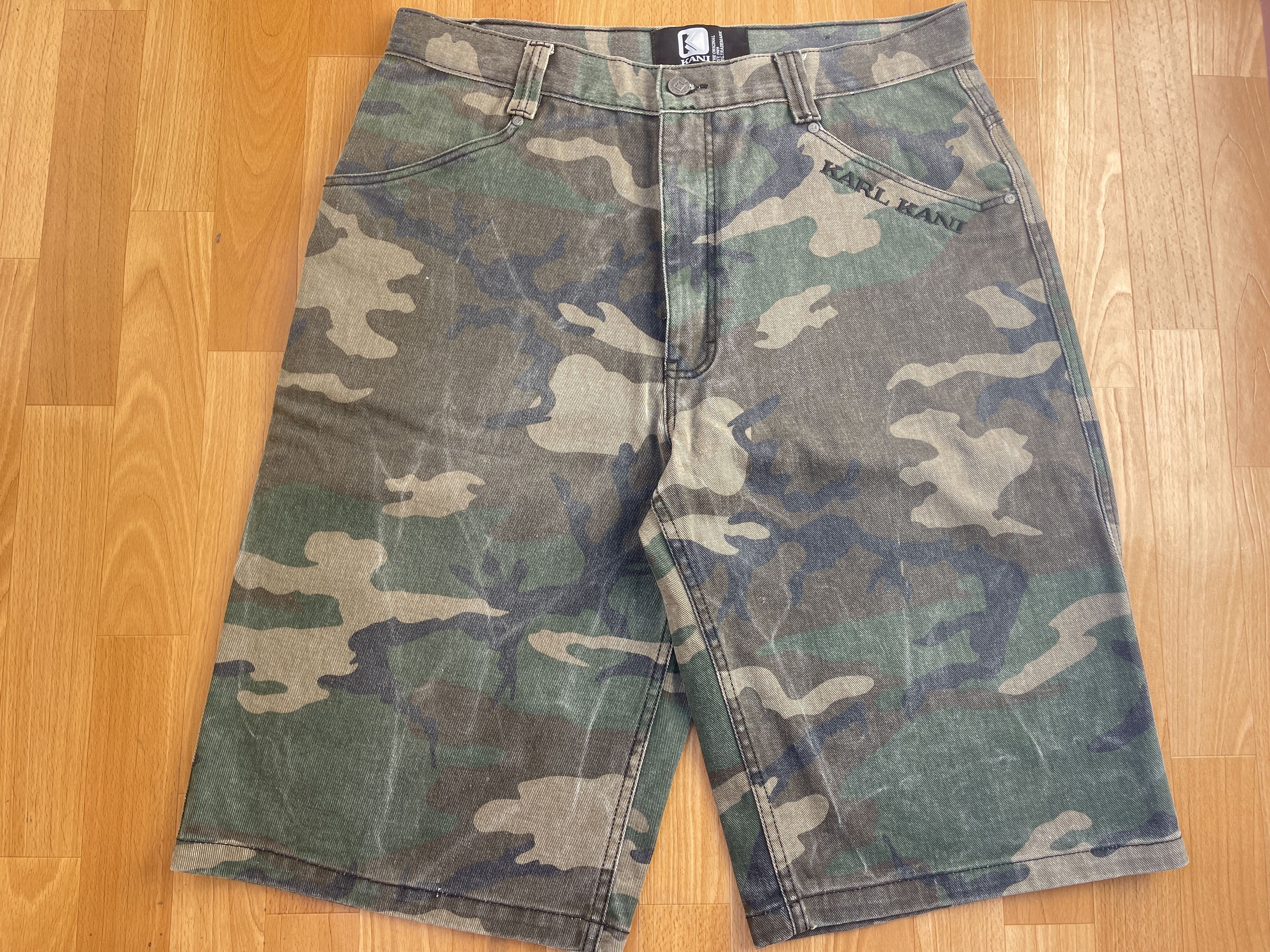 Karl Kani KARL KANI shorts, baggy, vintage Kani jeans 90s hip hop W 36 Size US 36 / EU 52 - 3 Thumbnail