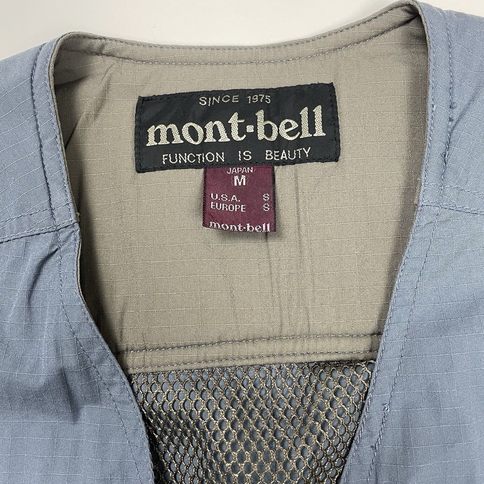 Montbell Montbell Gilet Blue Vest Jacket Utility Small S Size US S / EU 44-46 / 1 - 4 Thumbnail