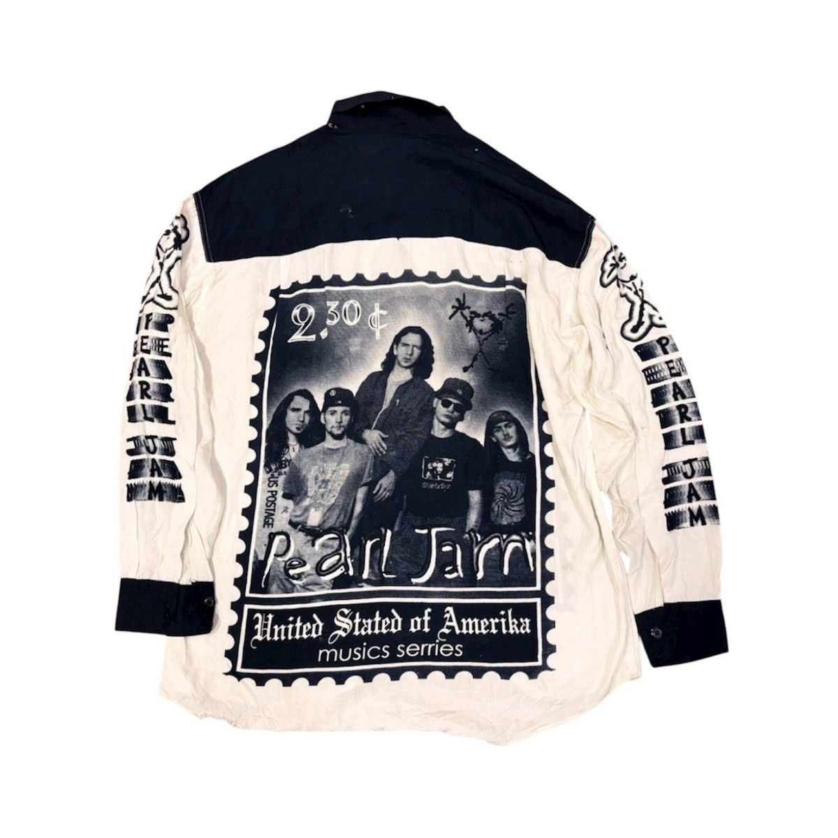 Vintage PEARL JAM VINTAGE BUTTON UPS Size US XL / EU 56 / 4 - 2 Thumbnail