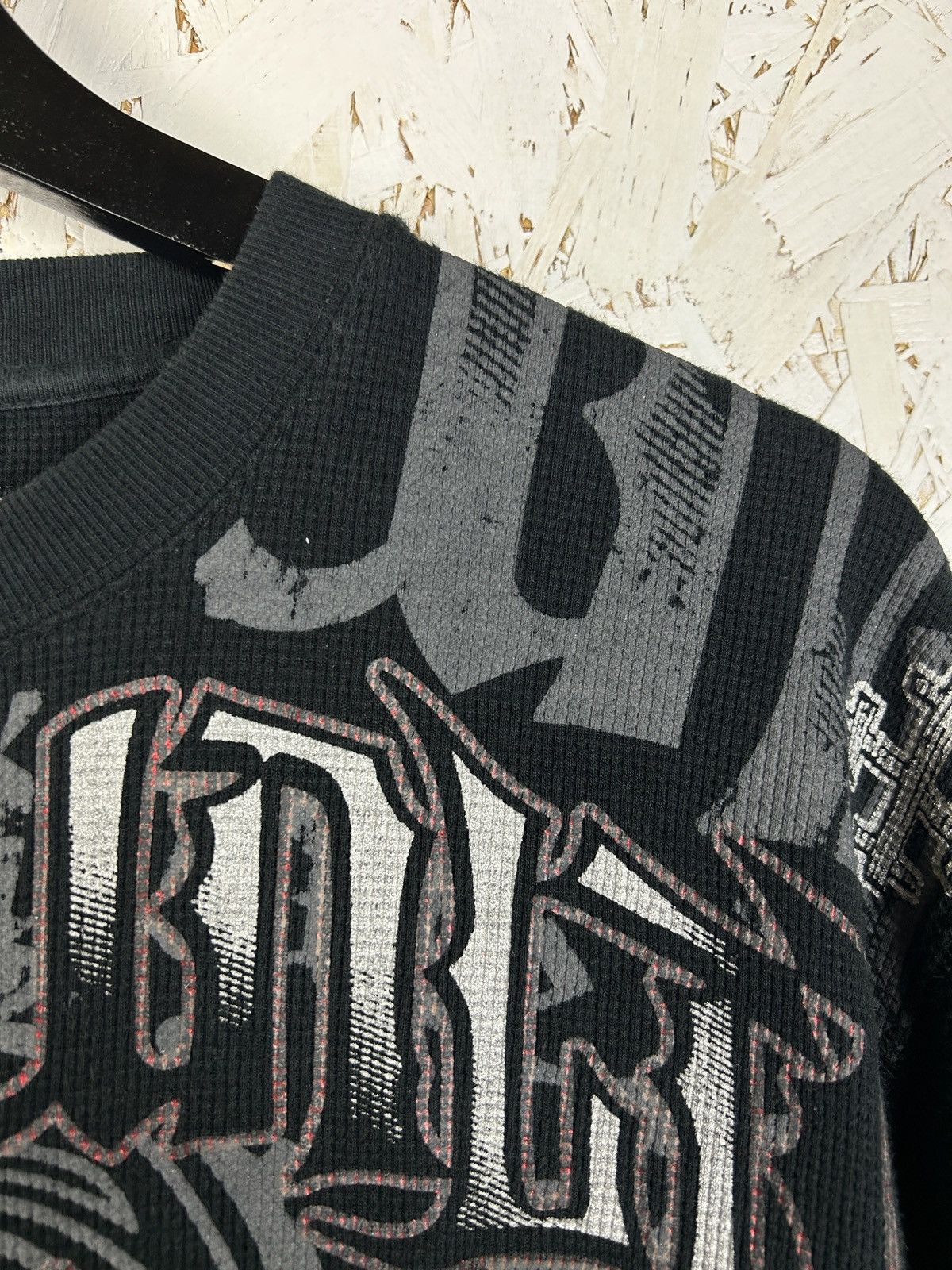 Ecko Unltd. 00s Ecko Unlimited Affliction Style AOP Waffle Long Sleeve L Size US L / EU 52-54 / 3 - 3 Thumbnail
