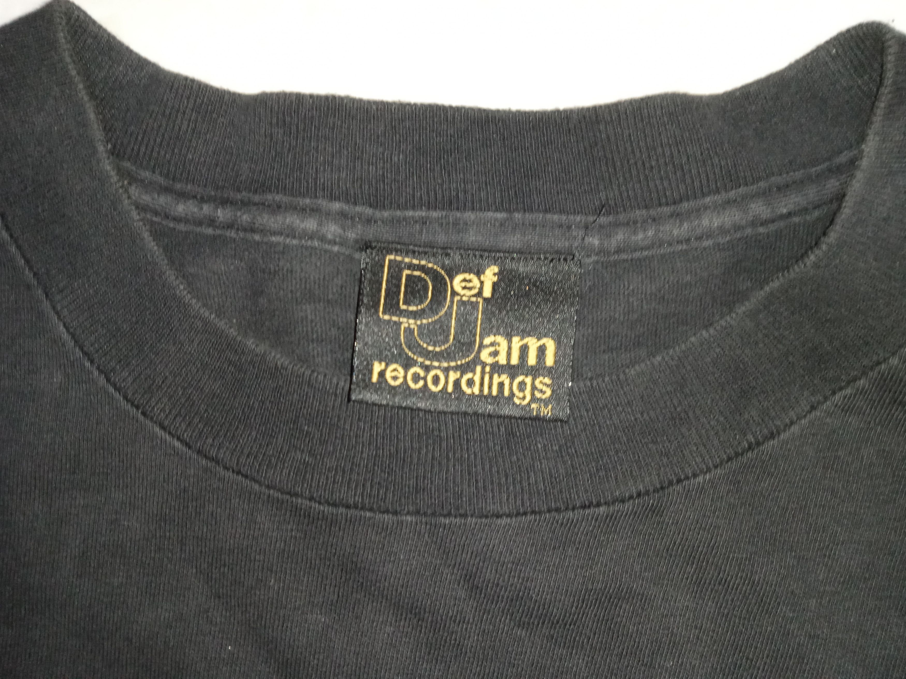 Rap Tees × Vintage Vintage 90s Def Jam Recordings Photo T Shirt Rap Tees Size US L / EU 52-54 / 3 - 2 Thumbnail