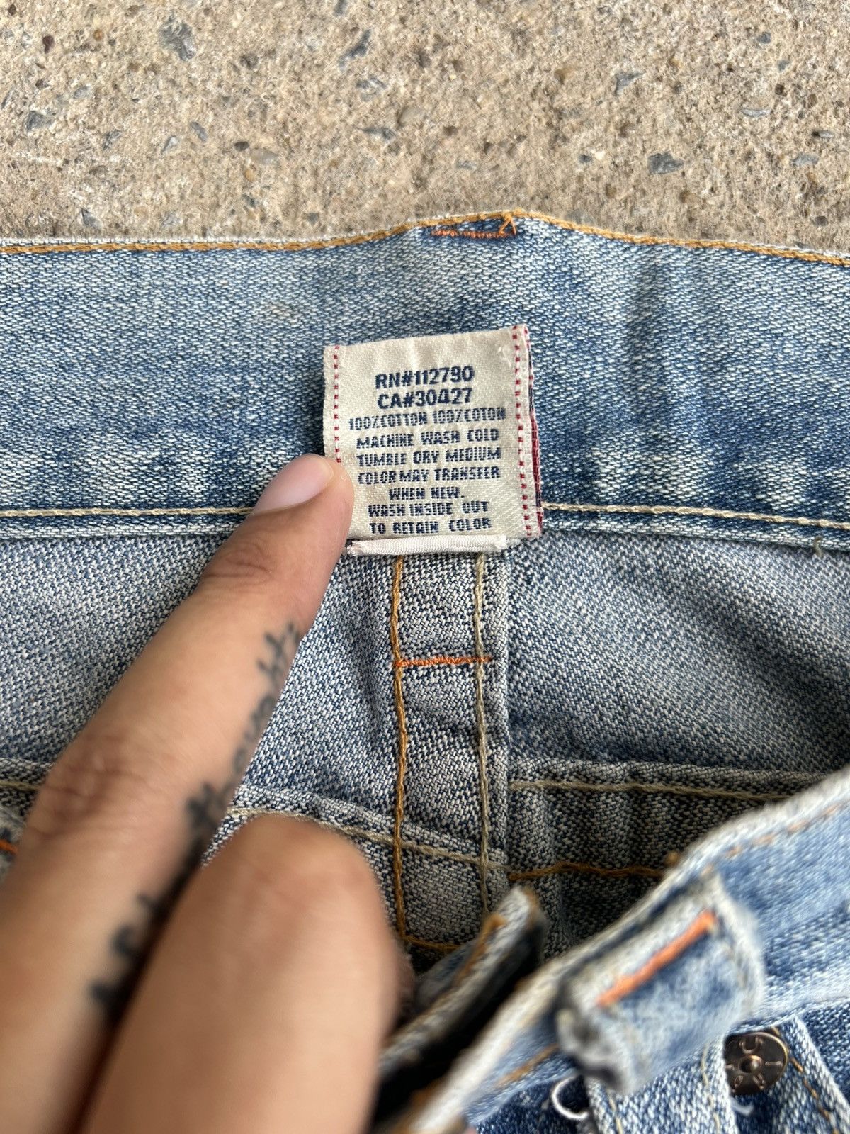 True Religion FLARED* VINTAGE TRUE RELIGION JEANS Size US 34 / EU 50 - 7 Thumbnail