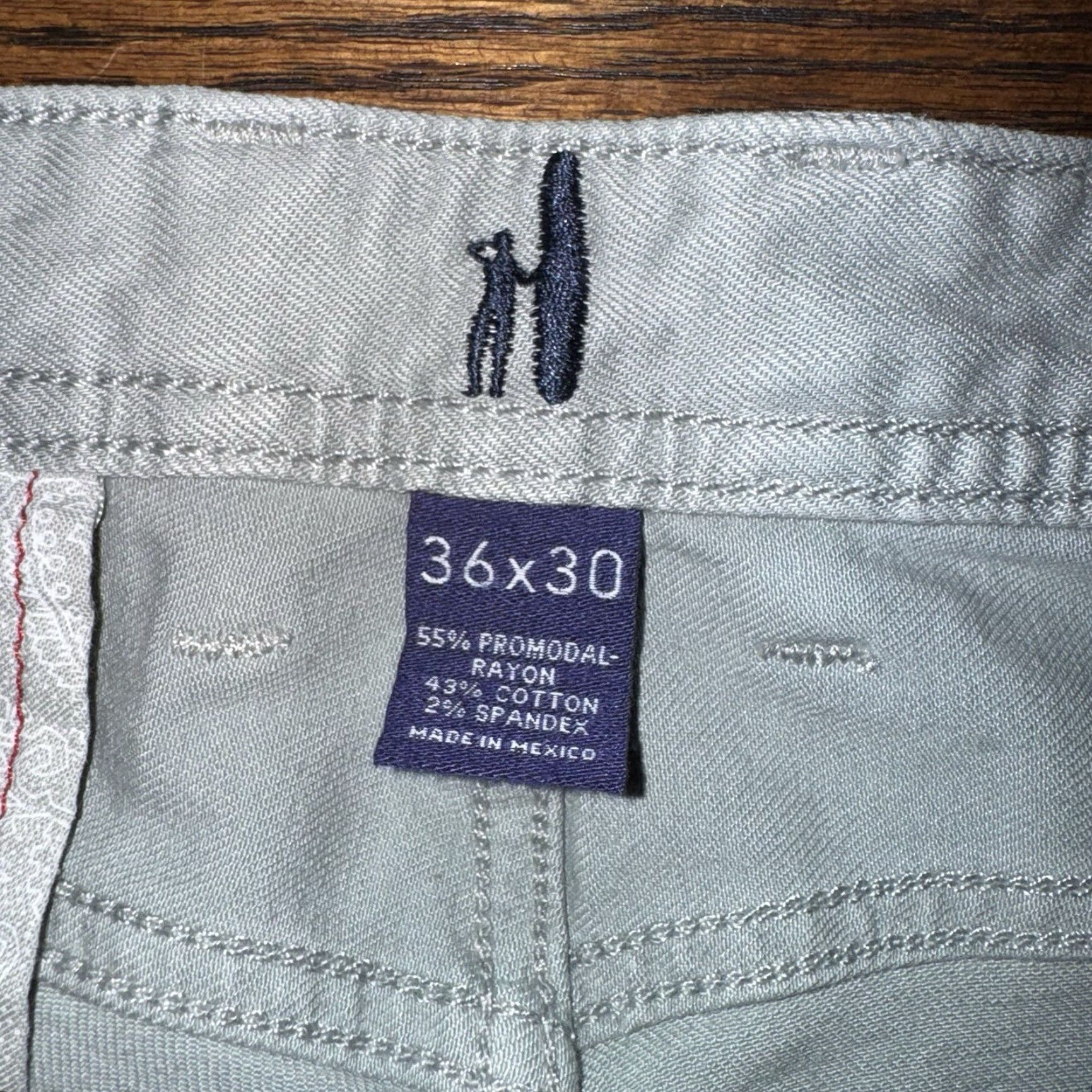johnnie-O johnnie-O Jeans Mens Gray Denim Pocket Preppy Casual Comfort 36x30 Jeans Regular Gray Mens Size US 36 / EU 52 - 4 Thumbnail