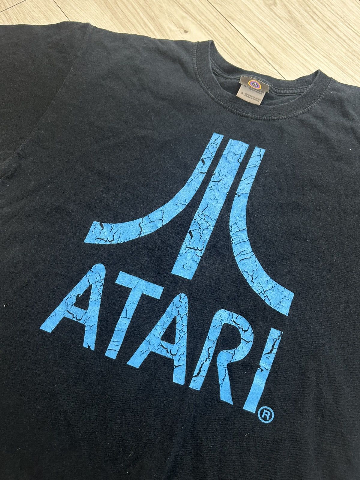 Japanese Brand × Vintage Faded black old school Atari shirt Size US L / EU 52-54 / 3 - 3 Thumbnail