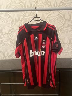 Adidas AC Milan 2007 2008 soccer kit football top jacket tracksuit