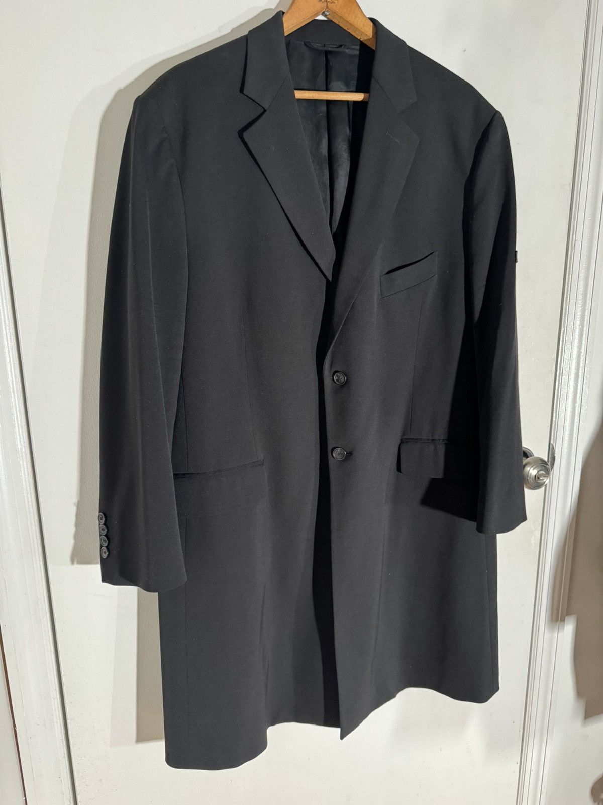 Balenciaga Balenciaga Tailored Long Patch Coat Size 34R - 4 Thumbnail