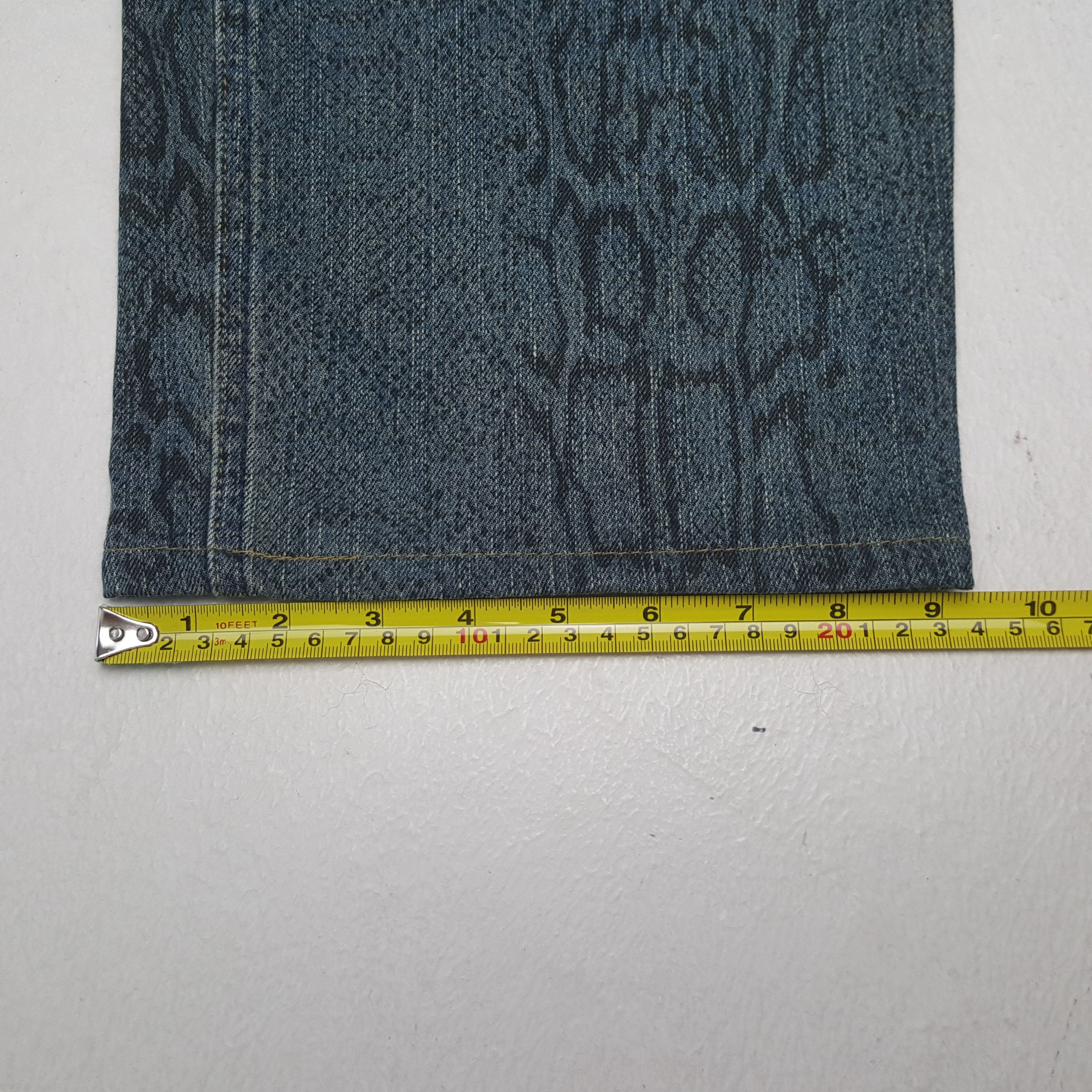 Japanese Brand Karakuri Tamashi Fashion Japanese Style Jeans RR22 Size US 32 / EU 48 - 11 Thumbnail
