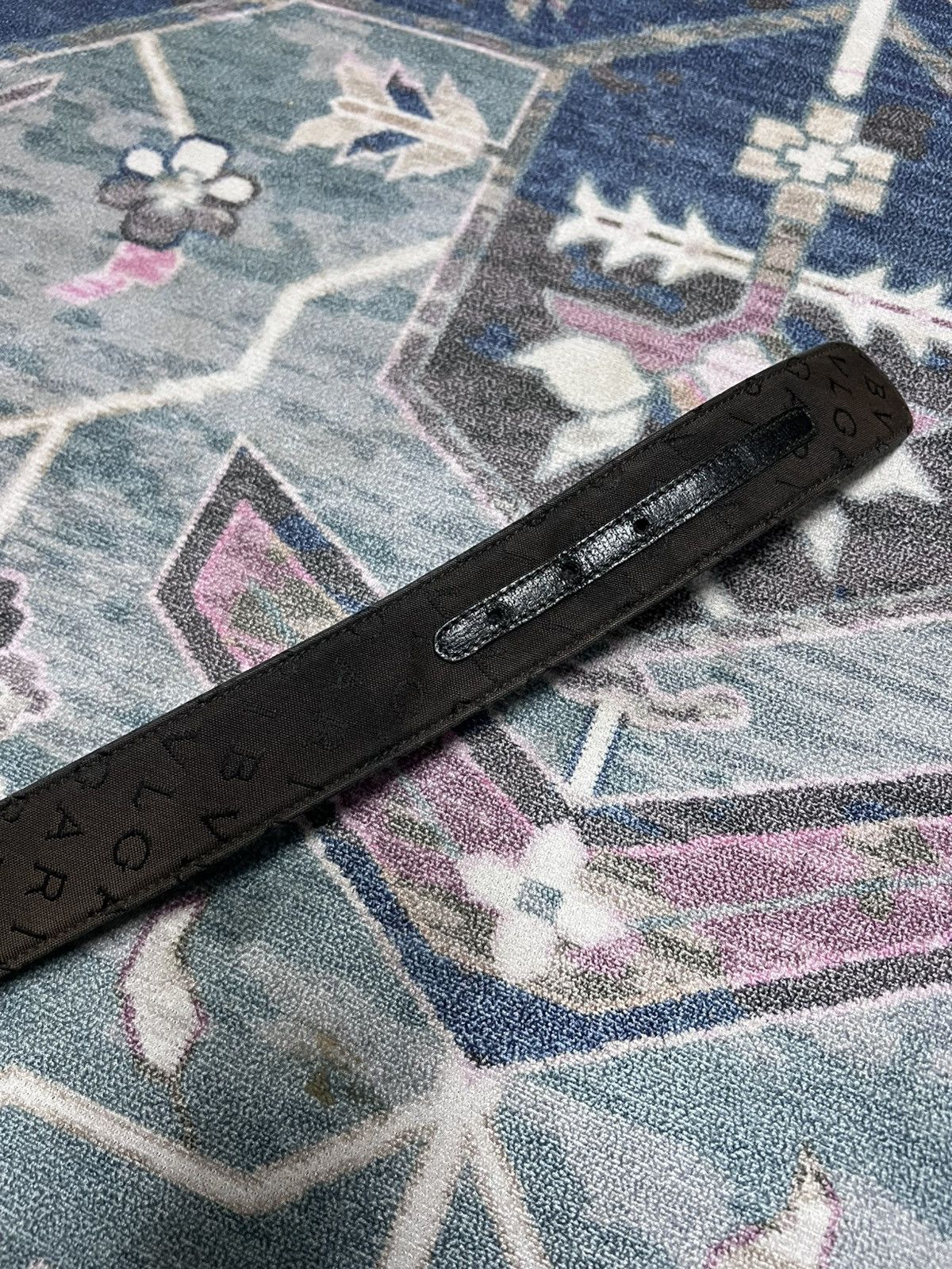 Bvlgari BVLGARI MADE ITALI LEATHER BELT Size 32 - 3 Thumbnail