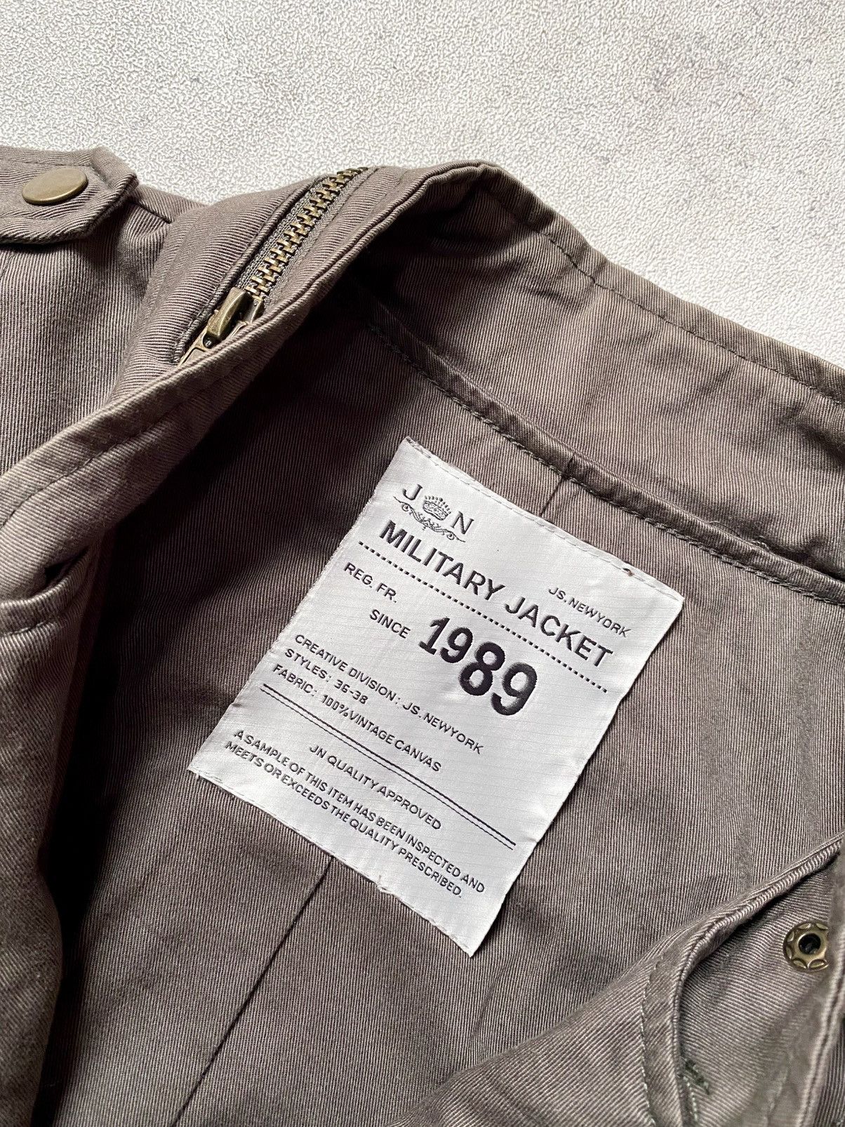 Japanese Brand JS New York Military Jacket Multipocket W/ Handcraft Accent Size US M / EU 48-50 / 2 - 16 Thumbnail
