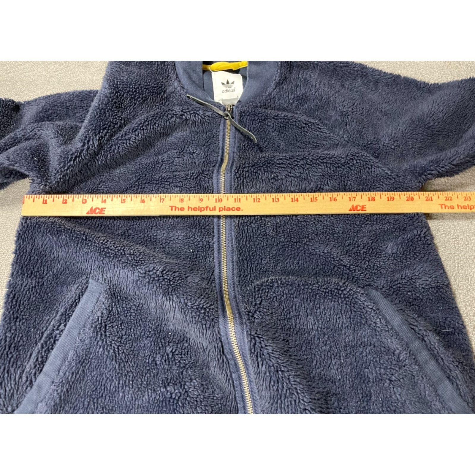 Adidas Adidas Jacket Womens Small Blue Full Zip Long Sleeve Size S / US 4 / IT 40 - 3 Thumbnail