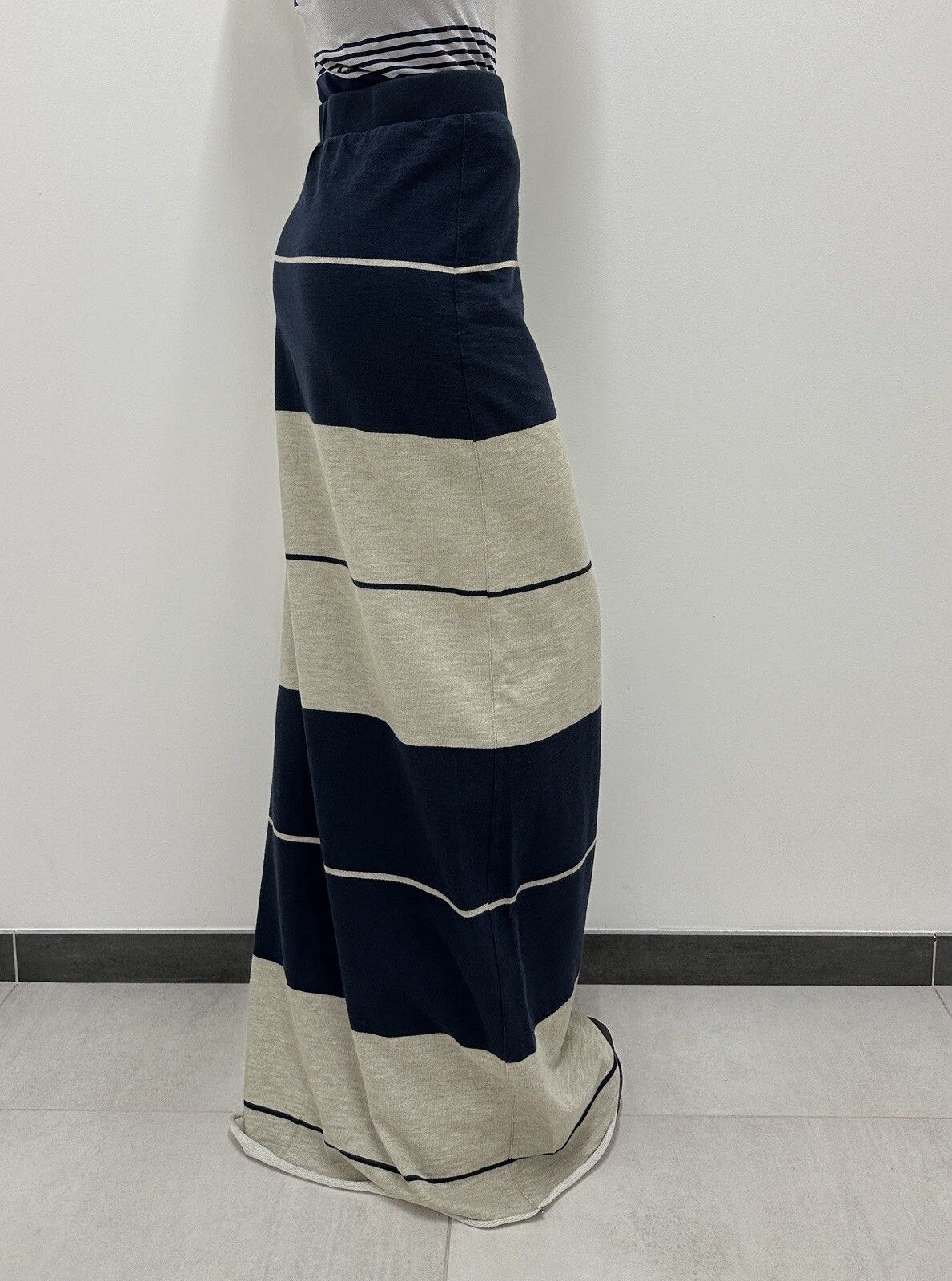 Acne Studios ACNE Nico F Striped Paw11 Long Skirt Maxi Cotton Blend Size 27" / US 4 / IT 40 - 9 Thumbnail