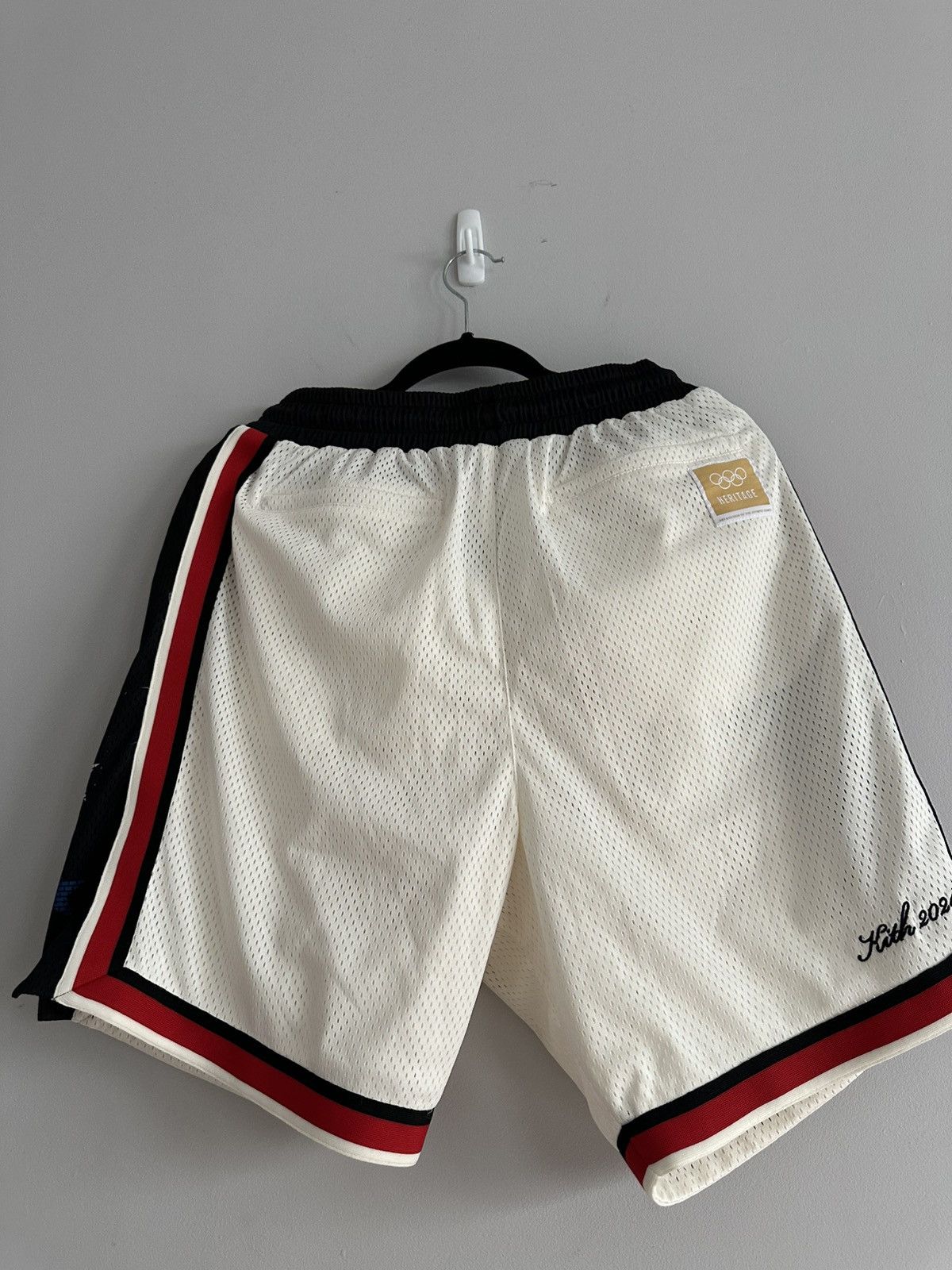 Aime Leon Dore Kith Heritage basketball shorts - Olympic edition Size US 32 / EU 48 - 3 Thumbnail