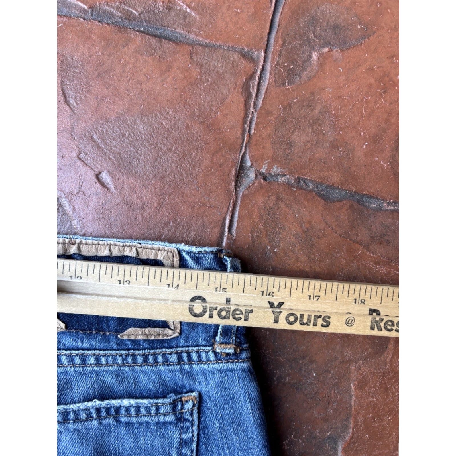 Ralph Lauren VINTAGE Polo Ralph Lauren Astor Slim Boyfriend Jeans Paint Splatter Womens 27 Distressed Size 27" / US 4 / IT 40 - 7 Thumbnail