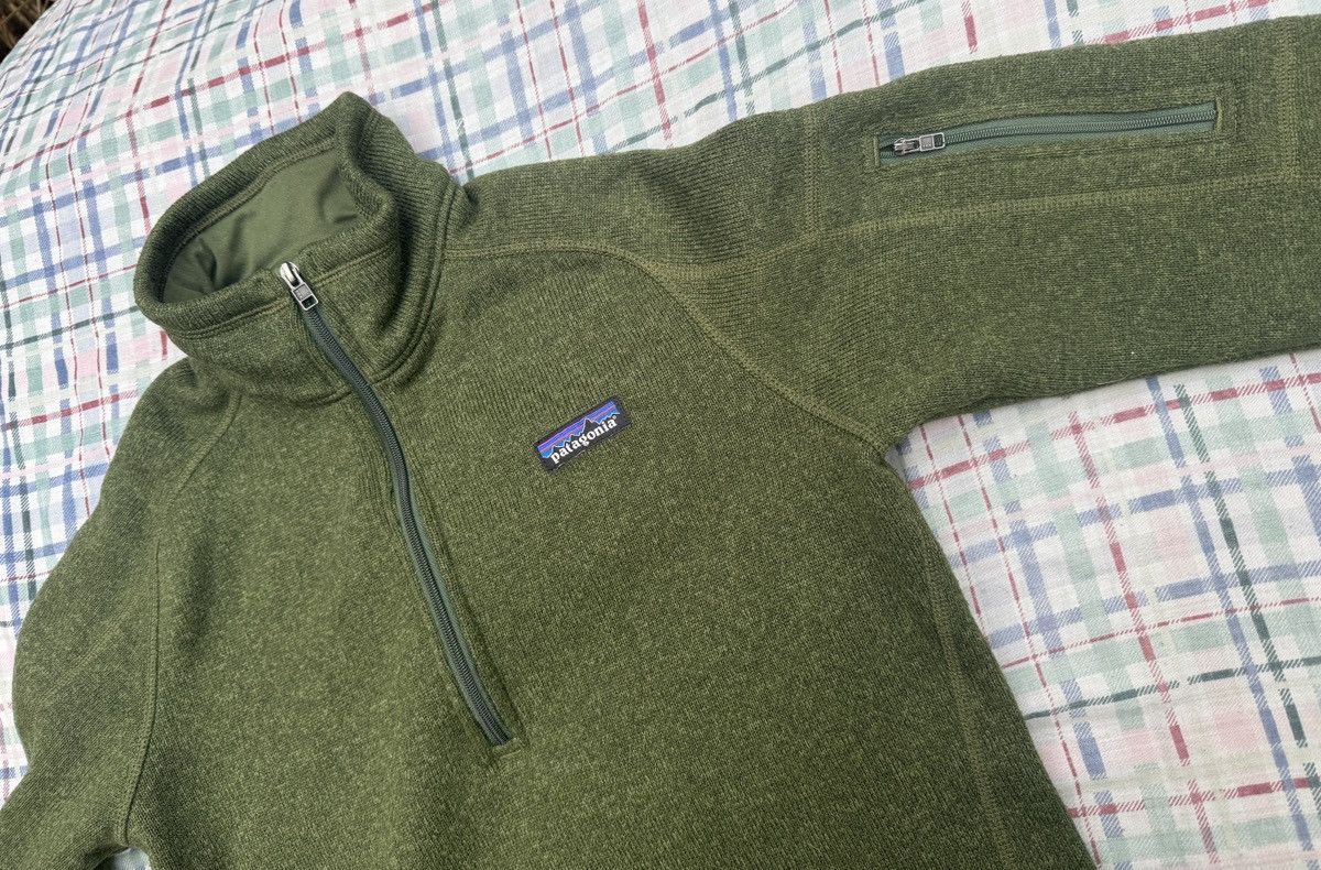 Patagonia Patagonia Olive Green Better Sweater Half Zip Size M / US 6-8 / IT 42-44 - 4 Thumbnail