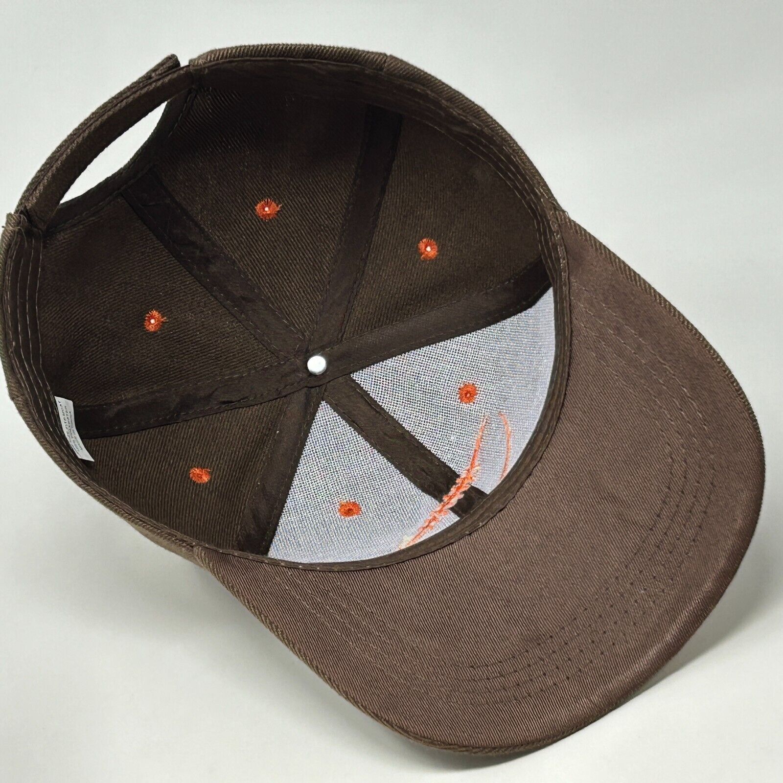 Other Cleveland Browns Hat Cap Brown Strapback NFL Football Size ONE SIZE - 4 Thumbnail