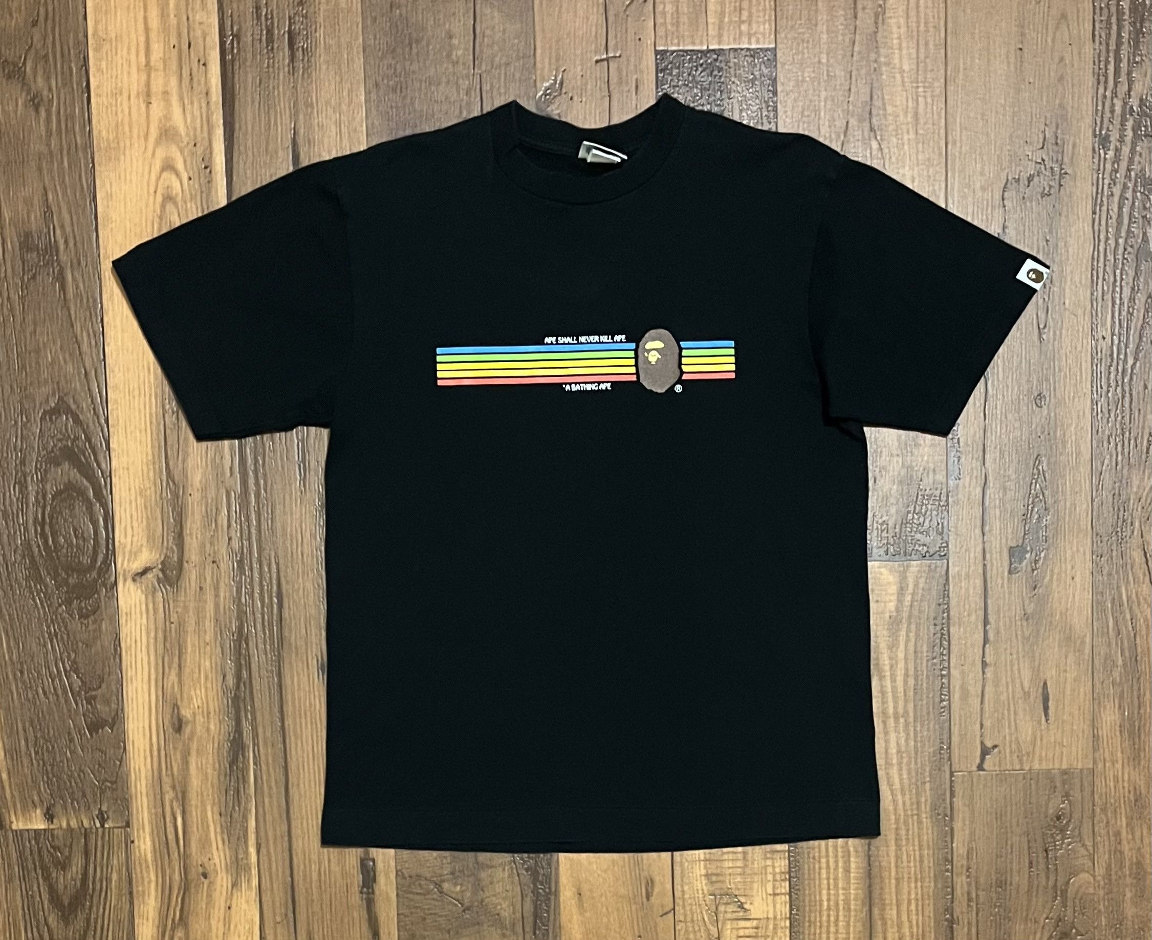 Bape Bape logo tee shirt Size US M / EU 48-50 / 2 - 1 Thumbnail