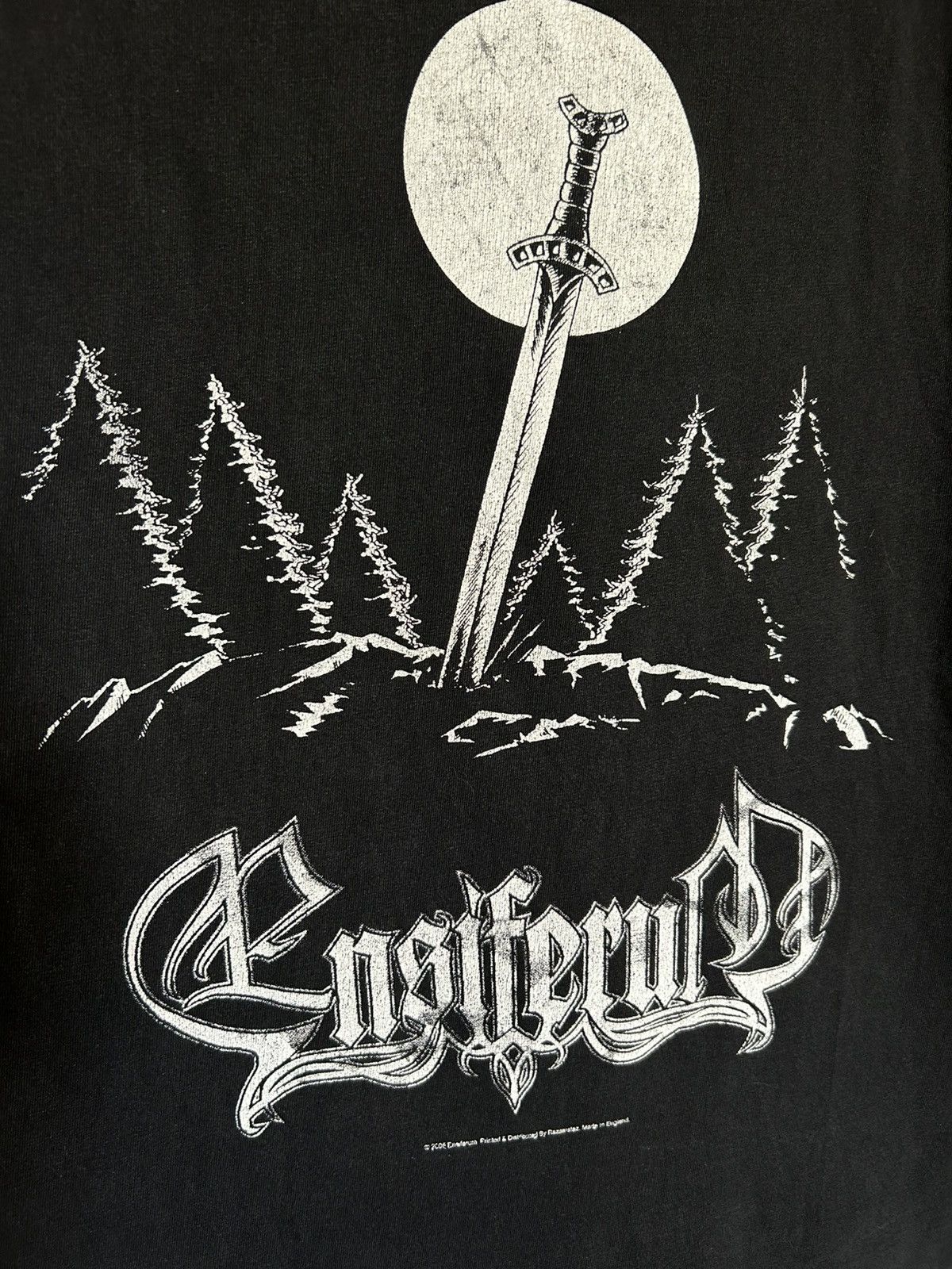 Band Tees Ensiferum vintage 2005 band t-shirt scandinavian folk metal Size US M / EU 48-50 / 2 - 9 Thumbnail