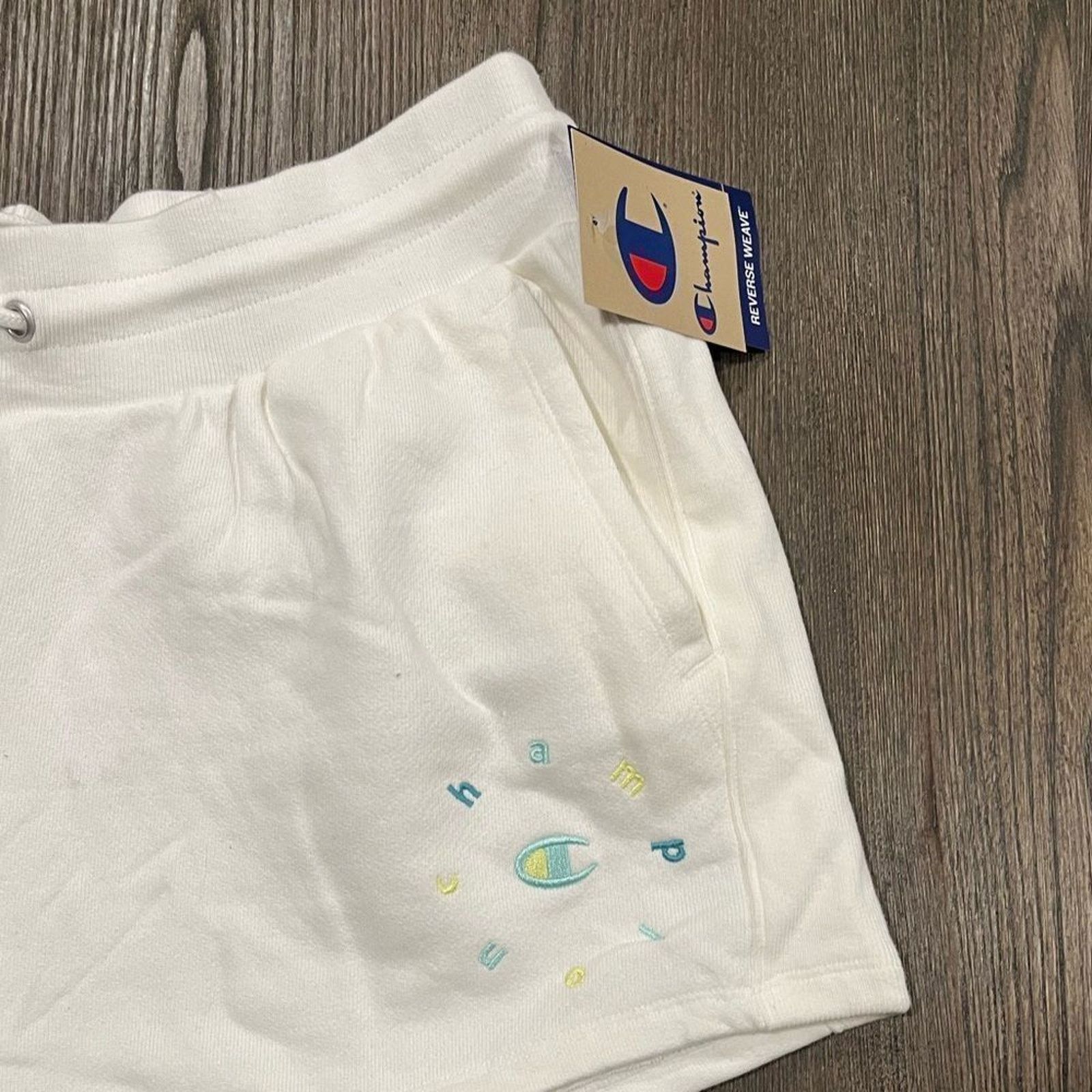 Champion NWT Champion White Reverse Weave Shorts - Size 2X Size 40" / US 18 - 2 Thumbnail