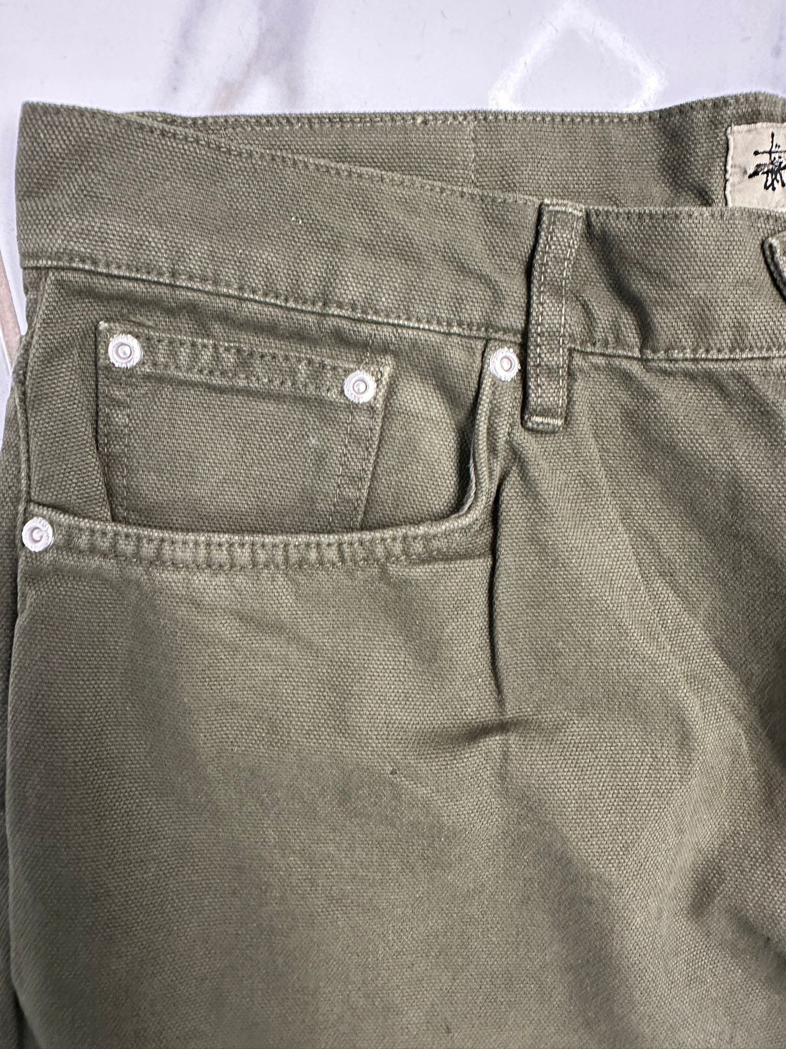 Stussy Stussy Big Ol Jean Size 28 Olive Drab Size US 28 / EU 44 - 4 Thumbnail