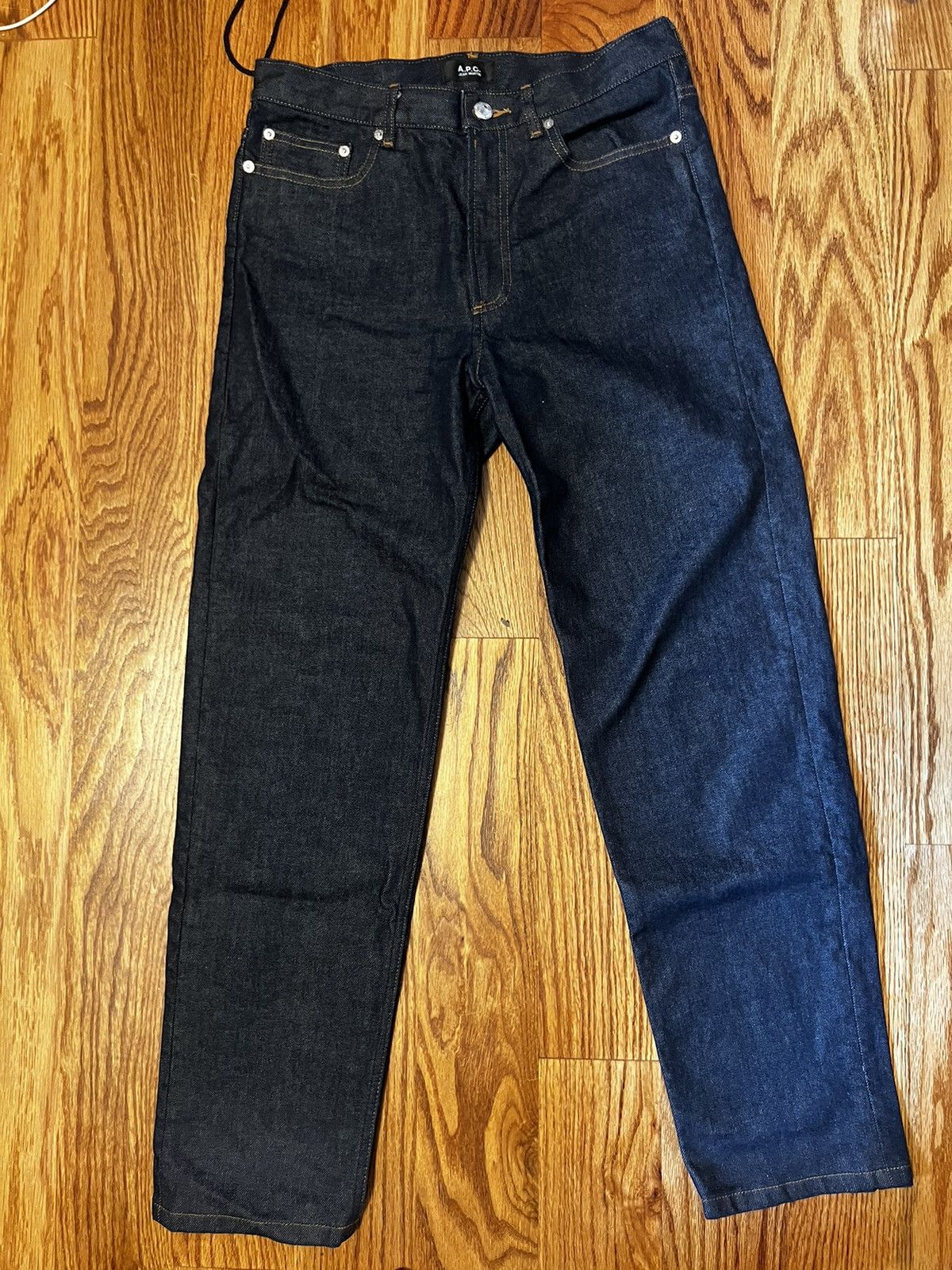 image of A P C Indigo Martin Jeans, Men's (Size 30)