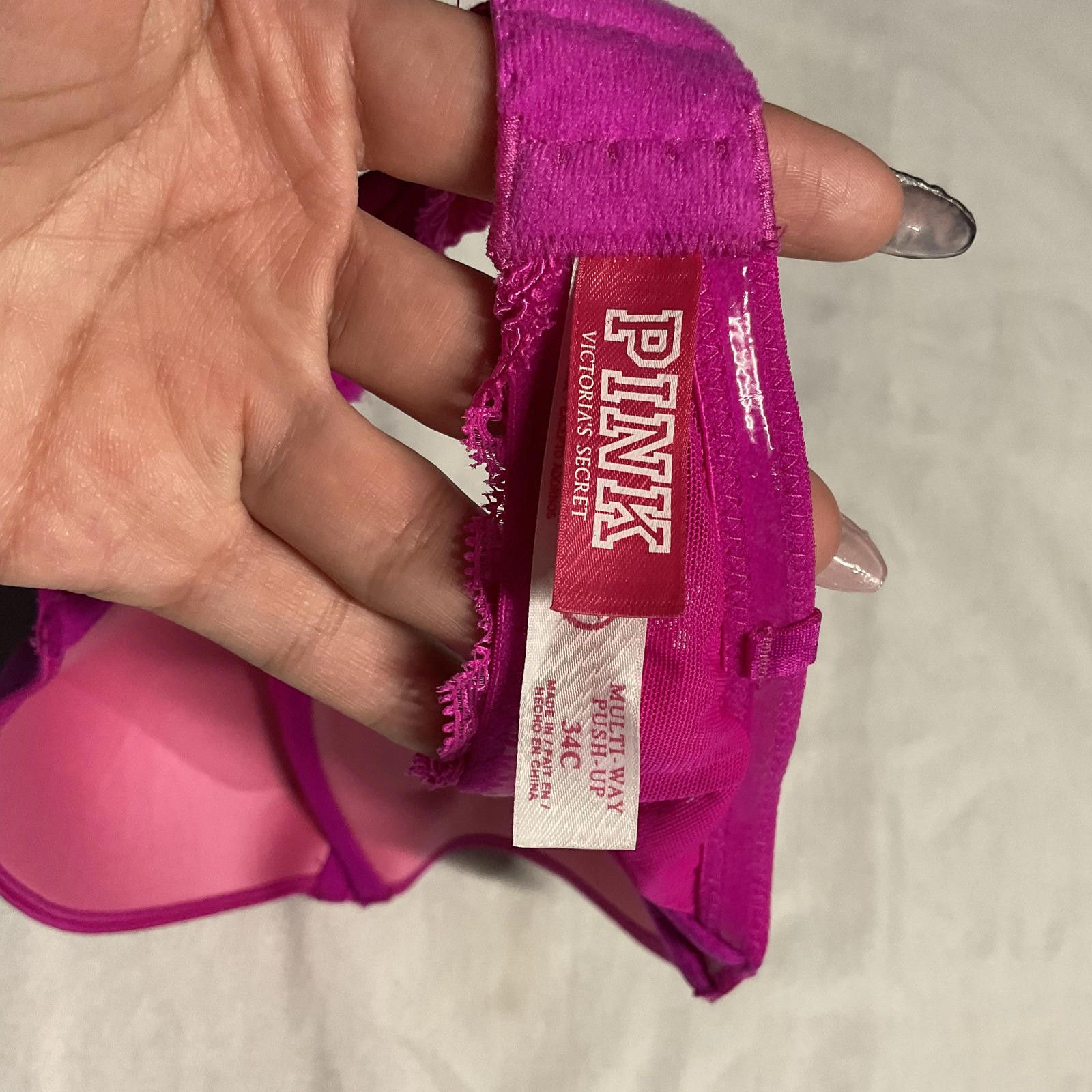 Other Pink VS bra vintage Size ONE SIZE - 2 Thumbnail