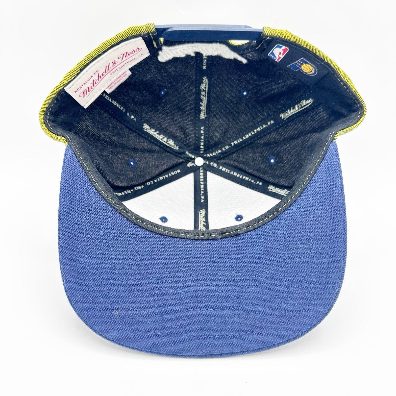 Mitchell & Ness × NBA Inidiana Pacers Mitchell & Ness Heather Two Tone Snapback Size ONE SIZE - 8 Thumbnail