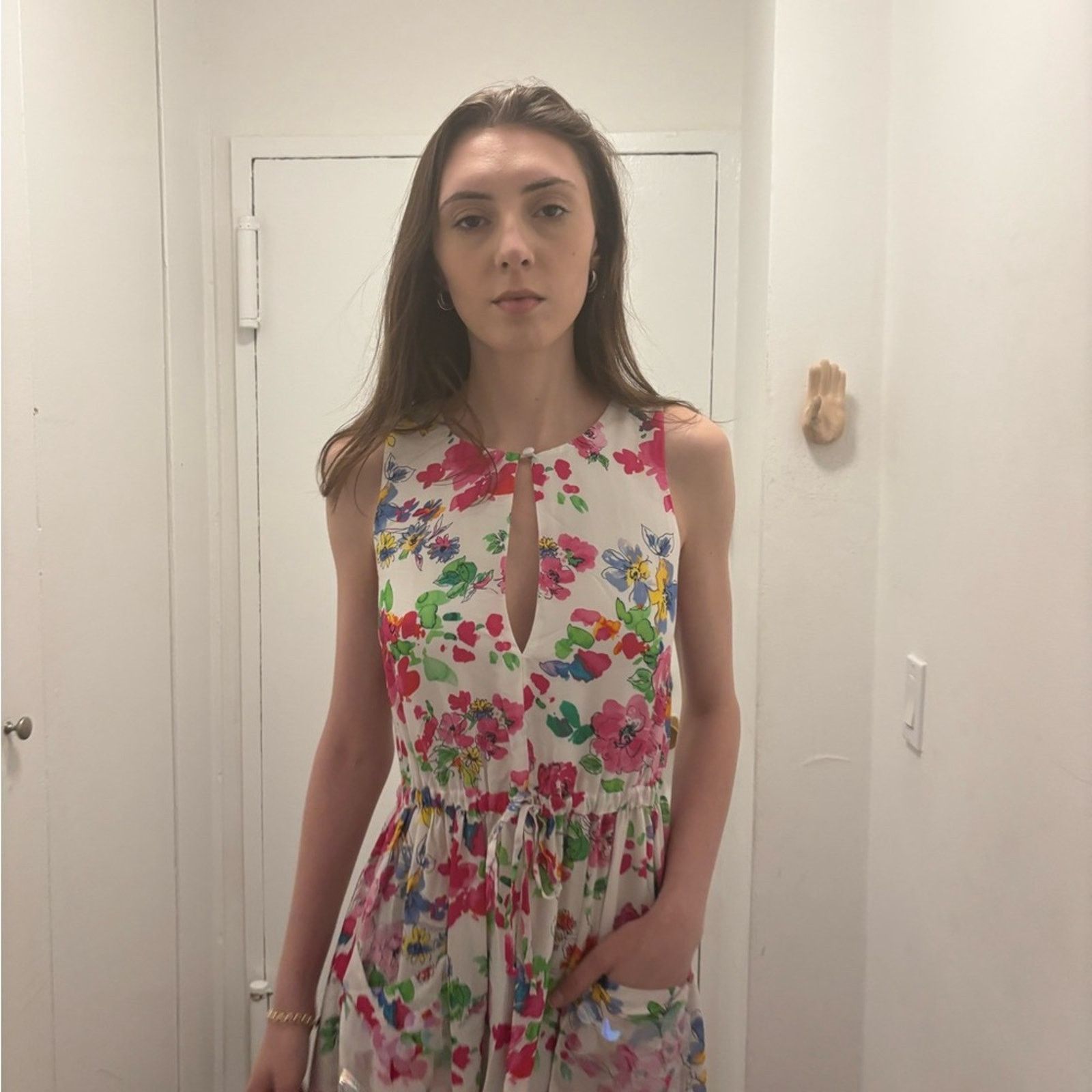 & Other Stories NWT Ermanno Scervino Multicolor Floral Maxi Dress Women's S Size S / US 4 / IT 40 - 11 Thumbnail