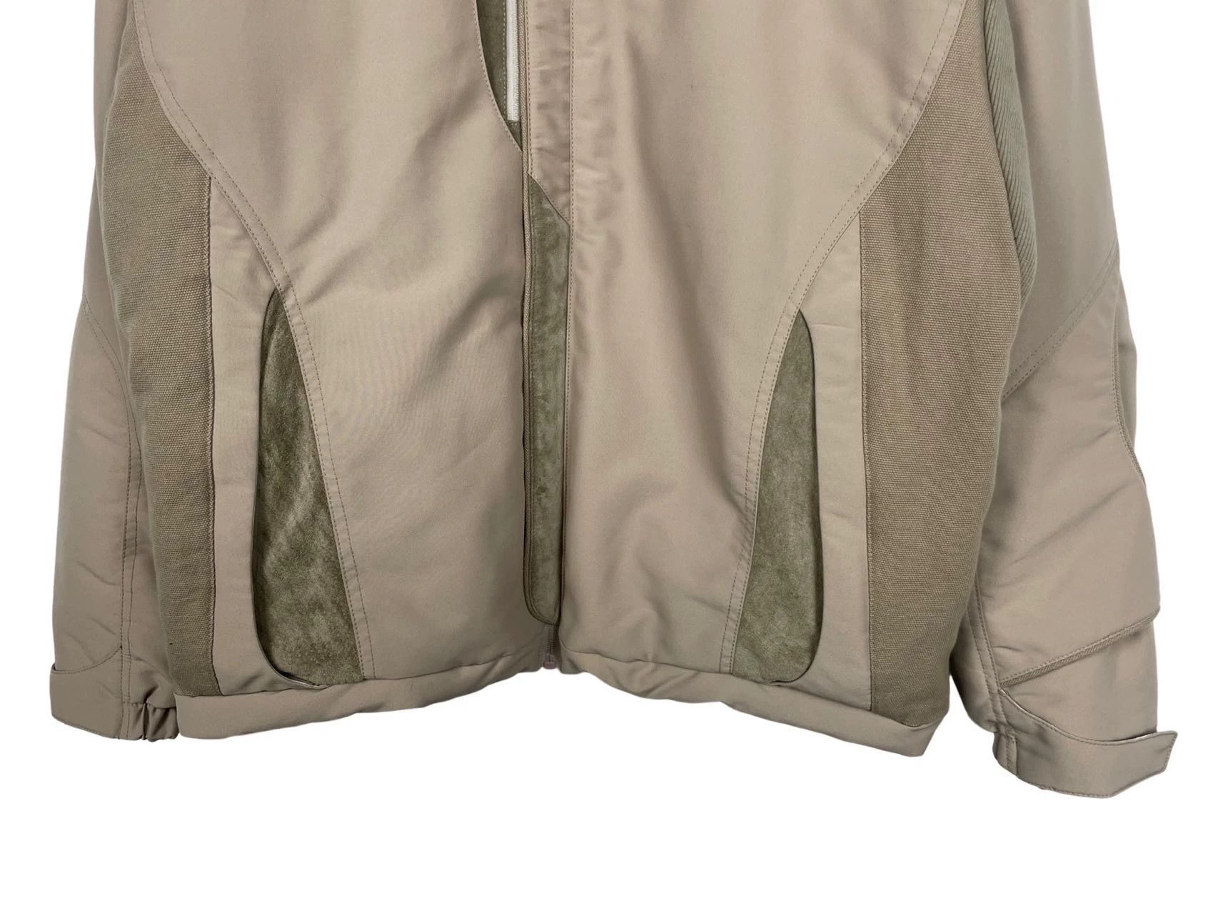 Other XLIM Ep.2 Korean Suede Hidden Hood Padded Jacket Size US L / EU 52-54 / 3 - 5 Thumbnail