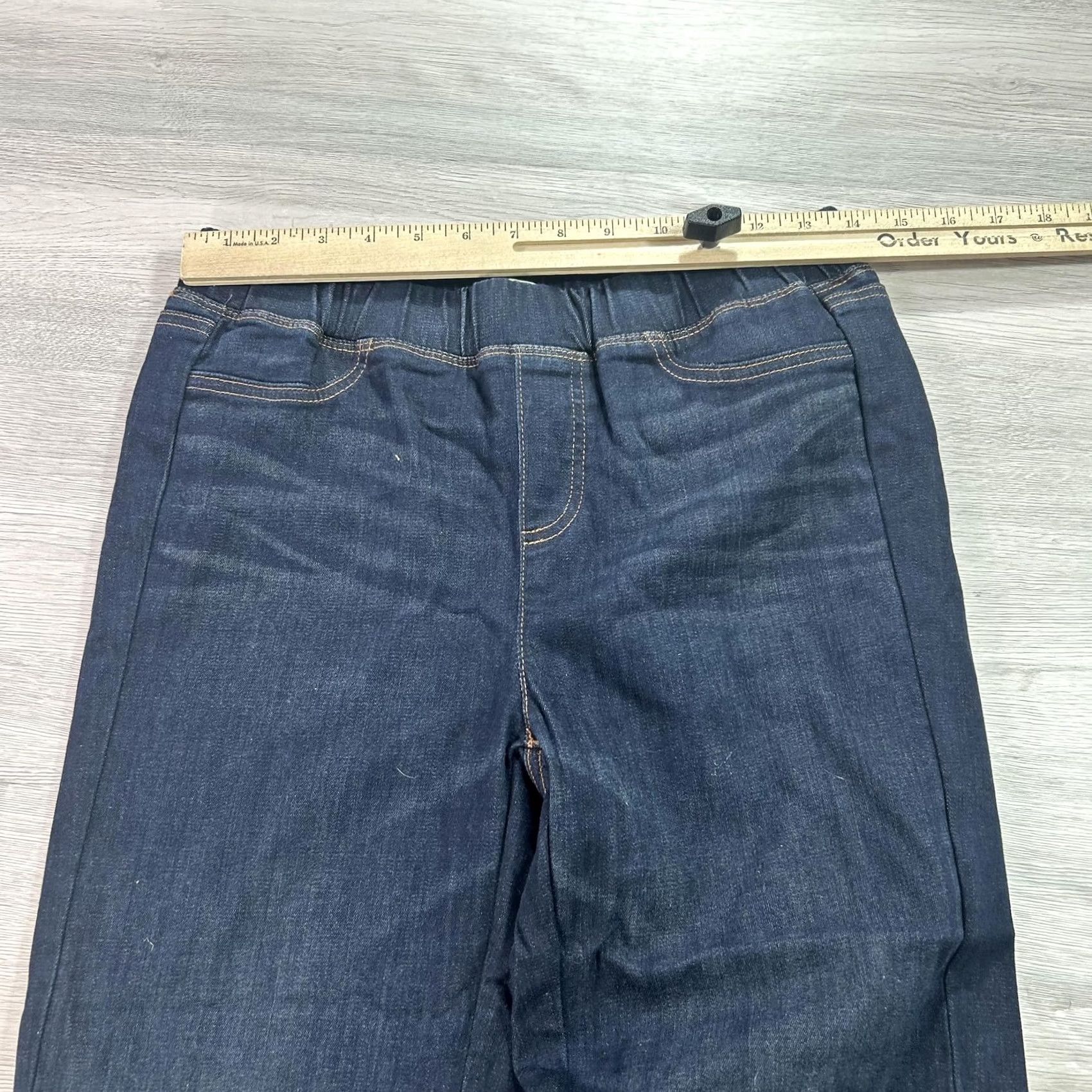 Eileen Fisher VINTAGE? No. Eileen Fisher Pants Womens XS Dark Wash Wide Leg Organic Cotton Denim High Rise Size 26" / US 2 / IT 38 - 7 Thumbnail